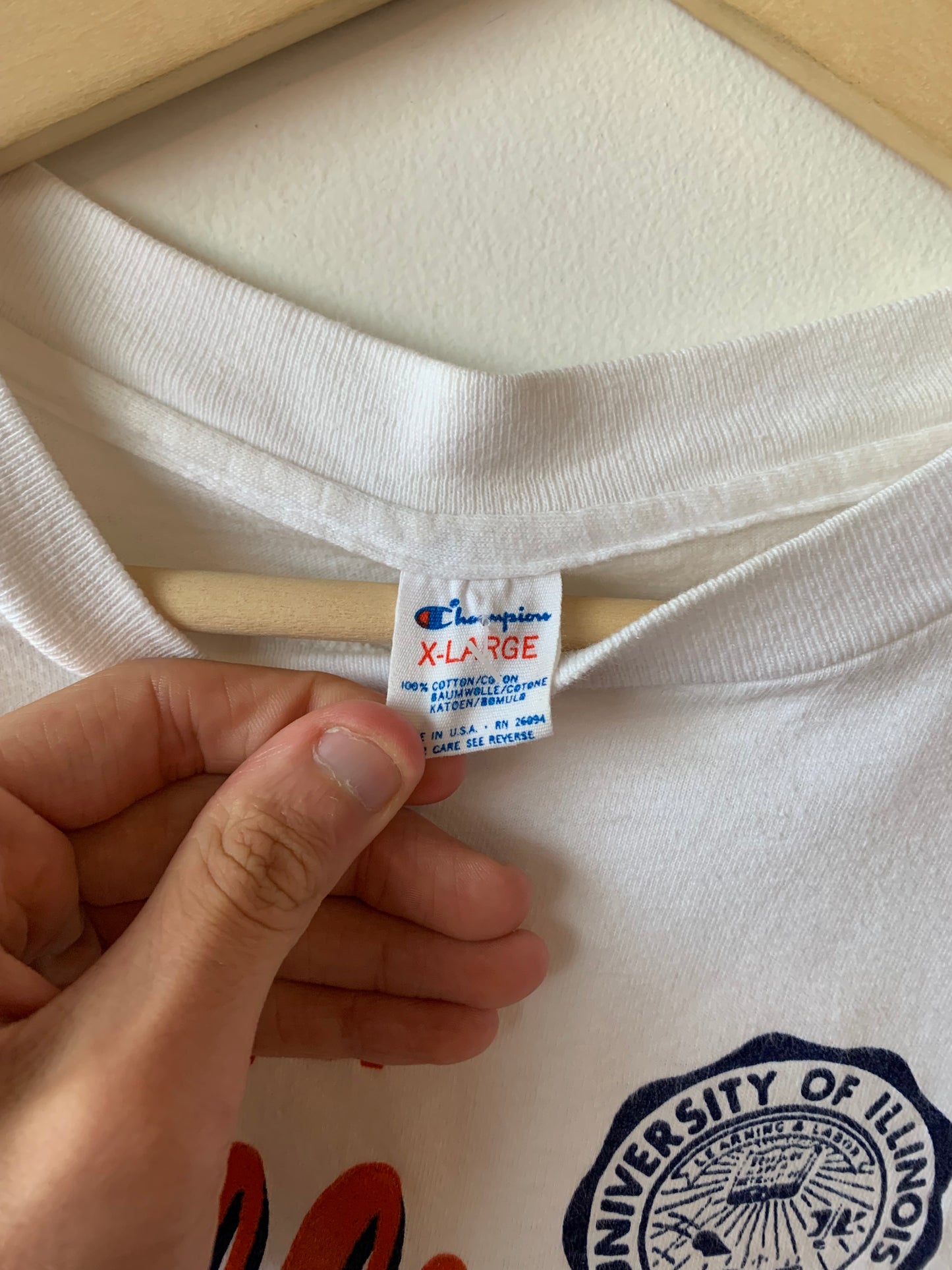 Vintage 80’s University Of Illinois Tee