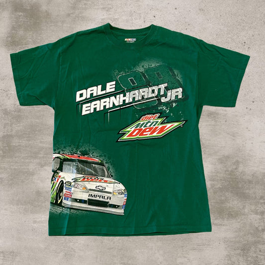 Vintage Dale Earnhardt Jr Diet Mtn Dew Tee