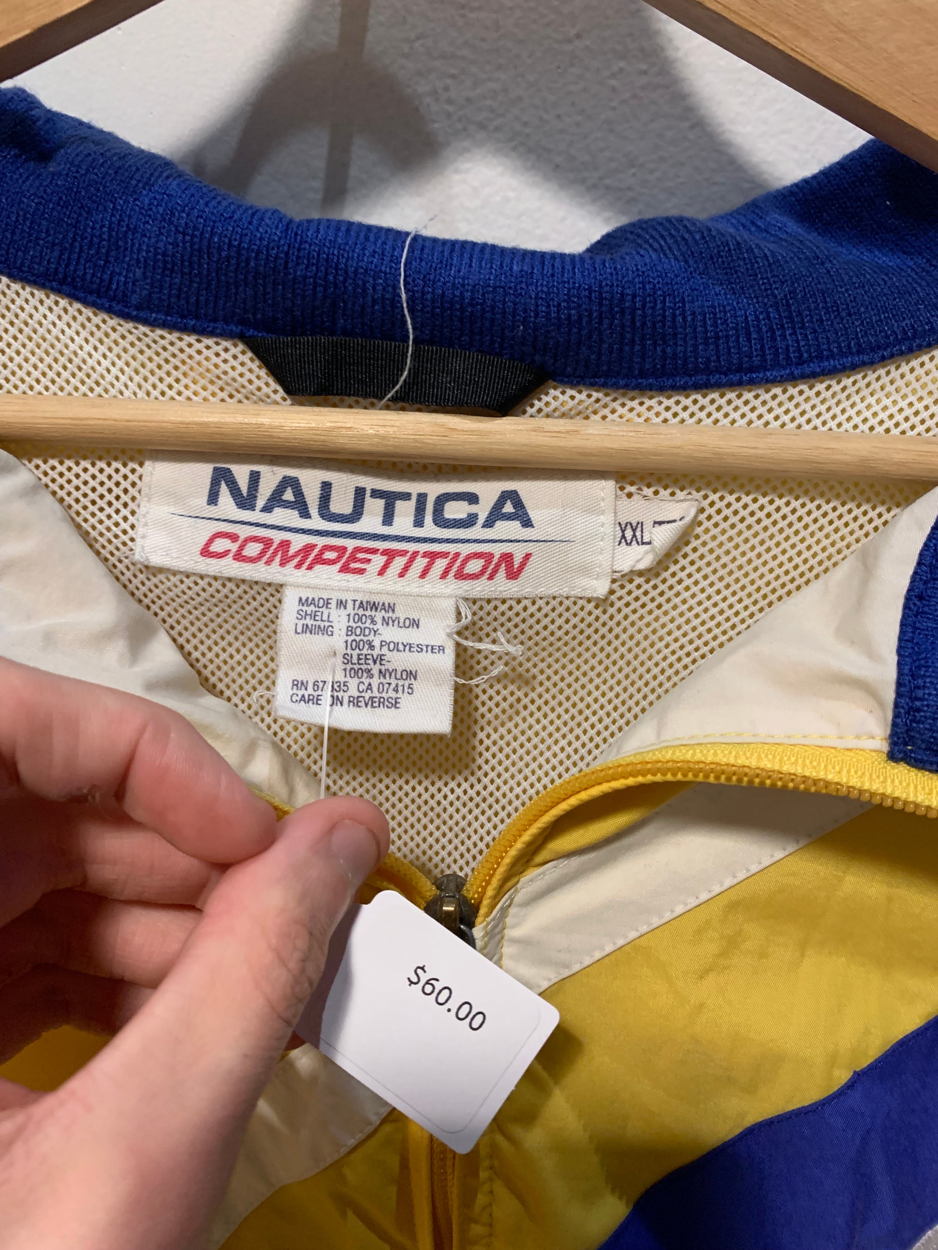 Vintage Nautica Competition Windbreaker