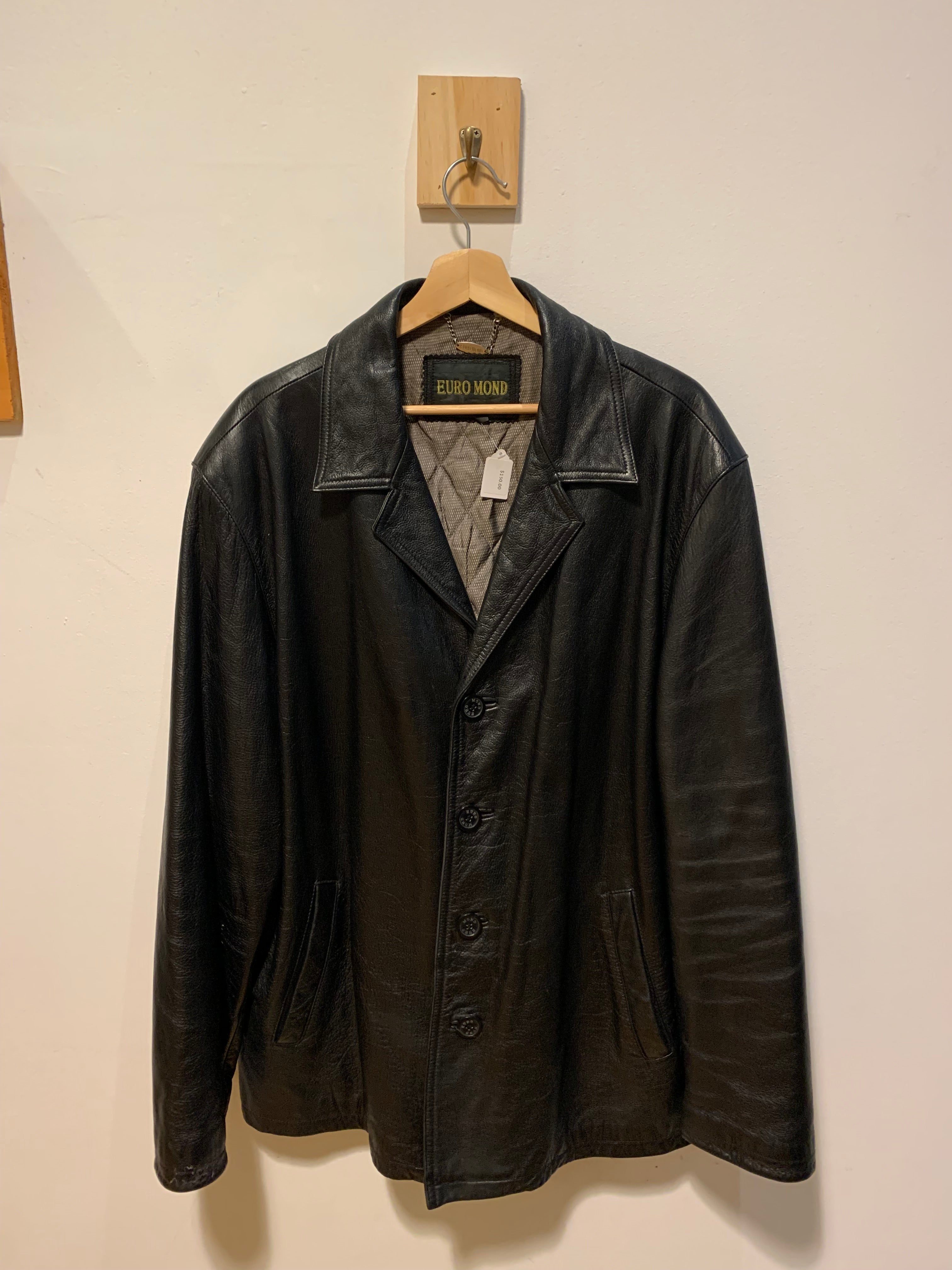 Vintage Euro Mond Leather Jacket