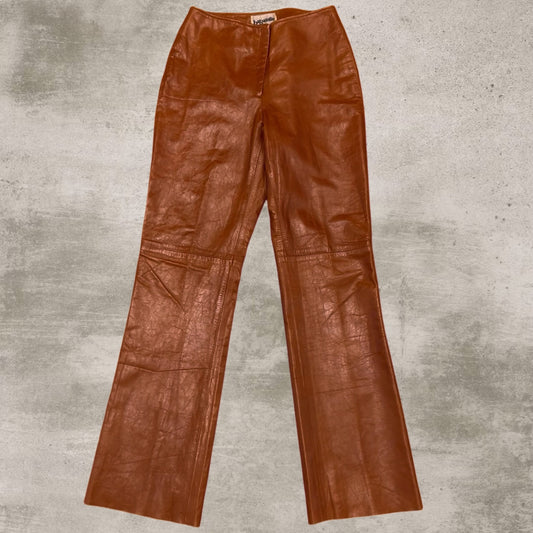 Vintage Bagetelle Leather Pants