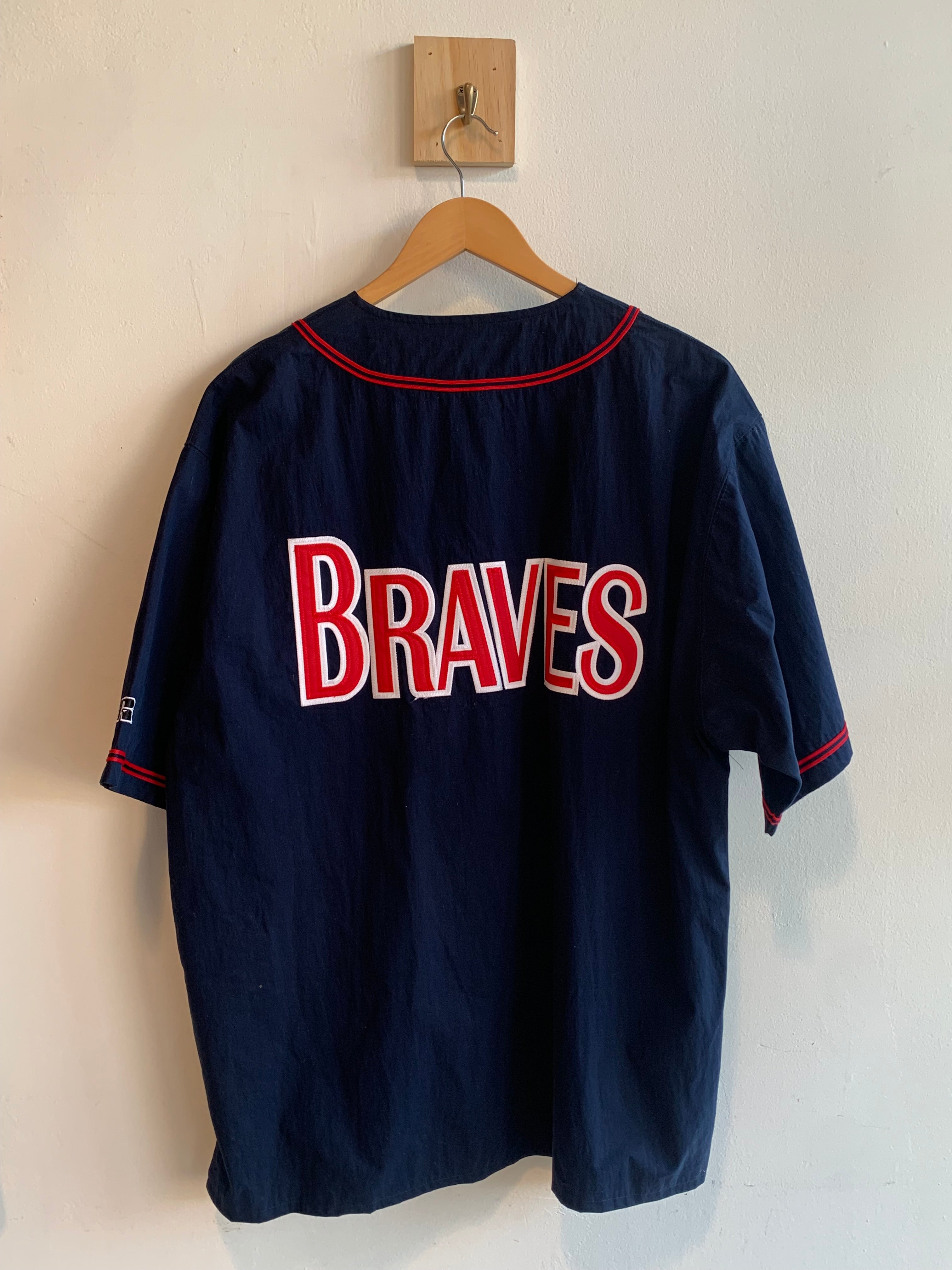 90’s Atlanta Braves Russell Jersey