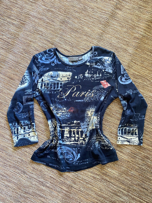 Y2K Paris Top