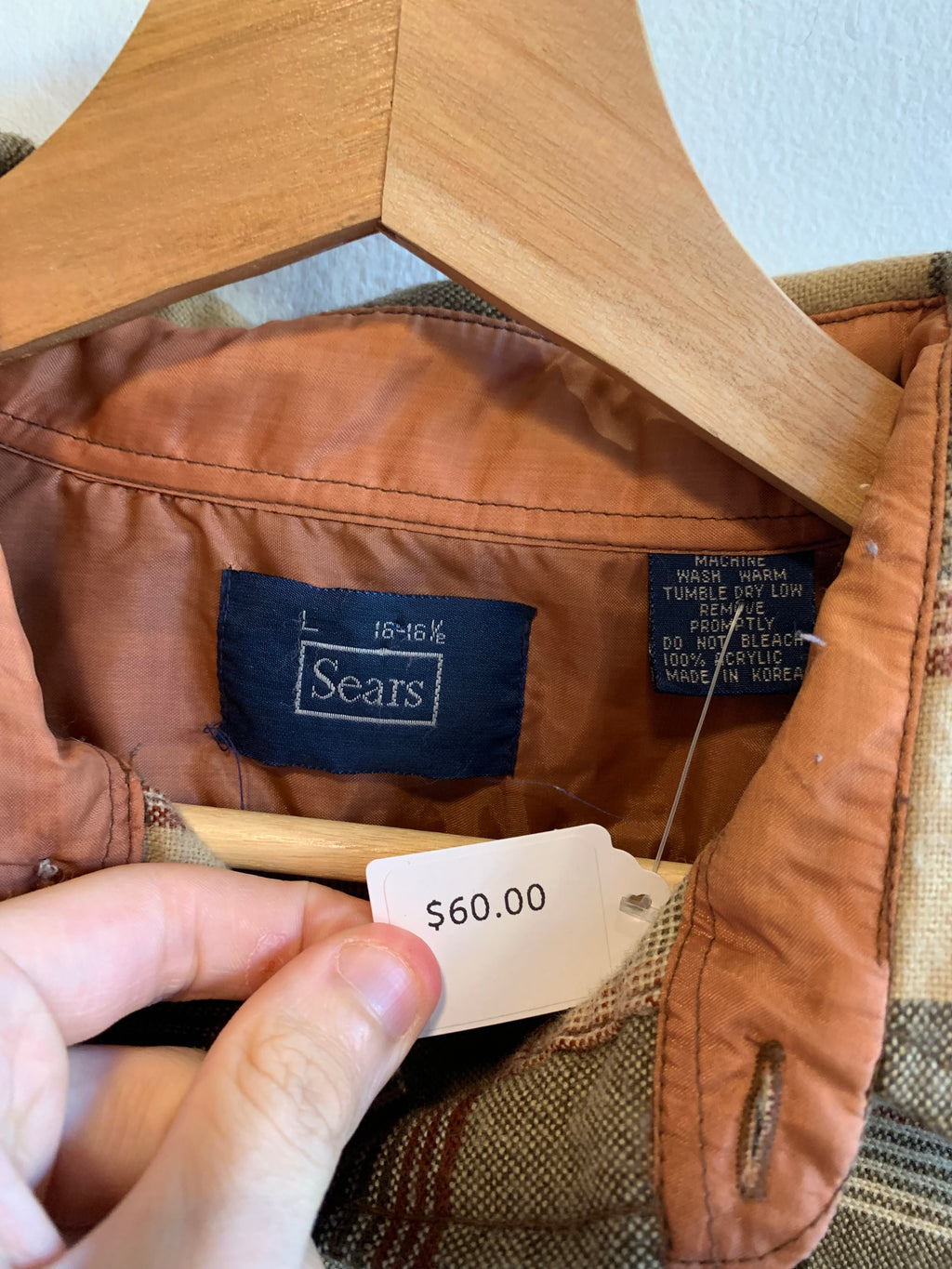 Vintage Sears Flannel Shirt