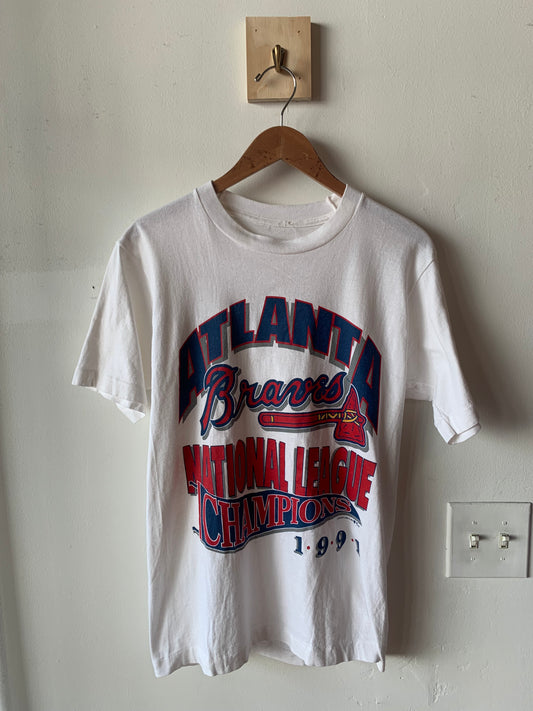 1991 Atlanta Braves National League Champions Tee