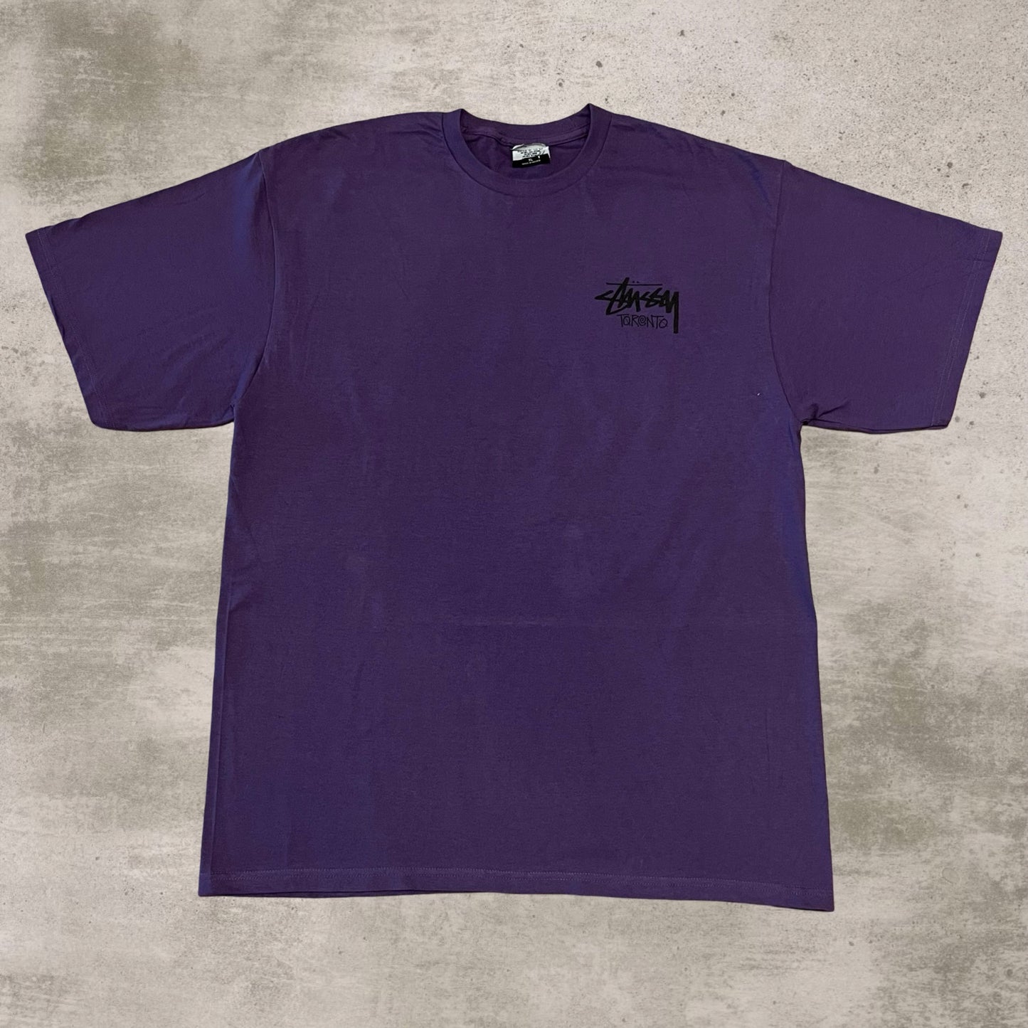 Purple Stussy Toronto Tee