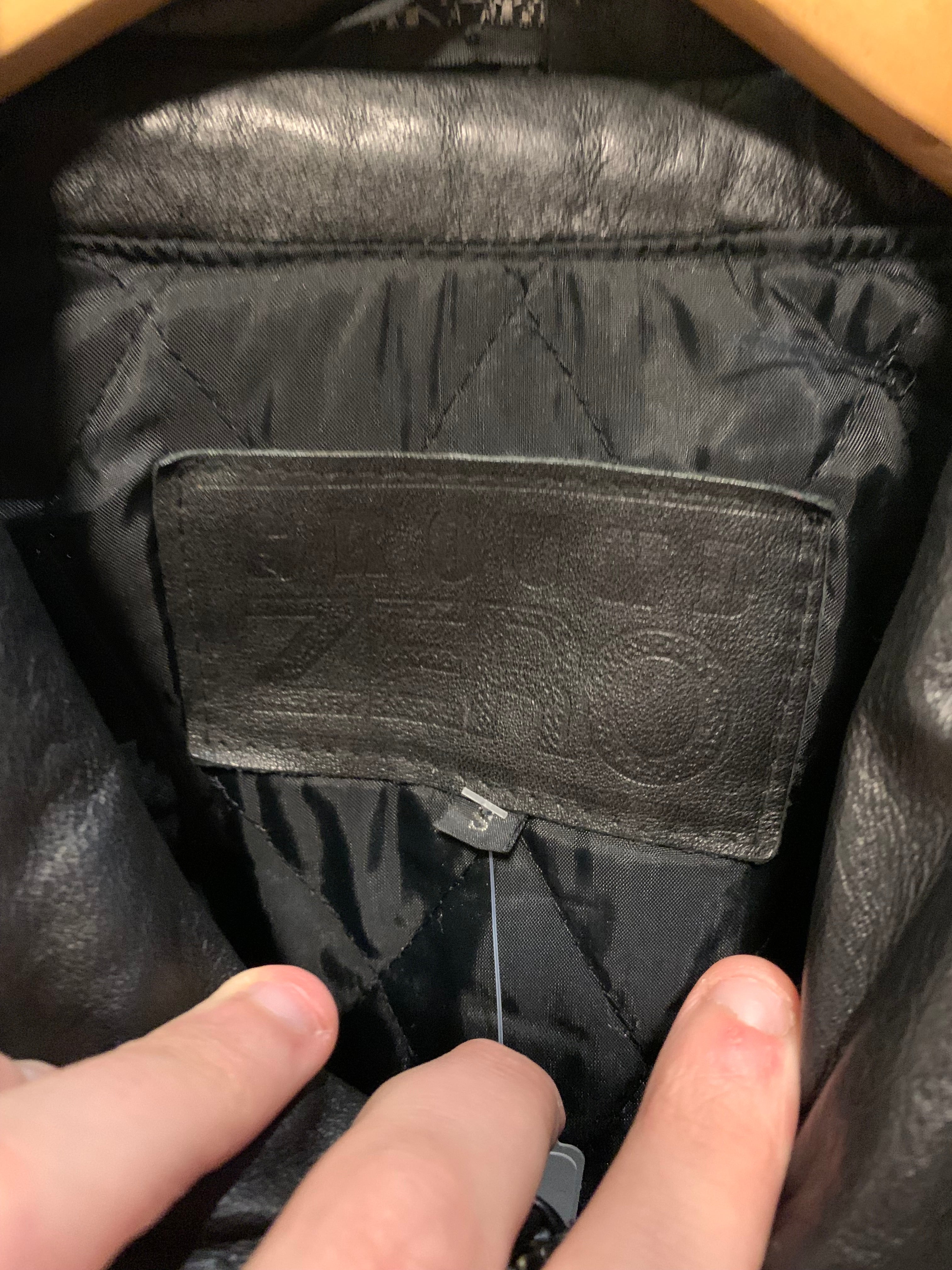 Vintage Ground Zero Leather Jacket