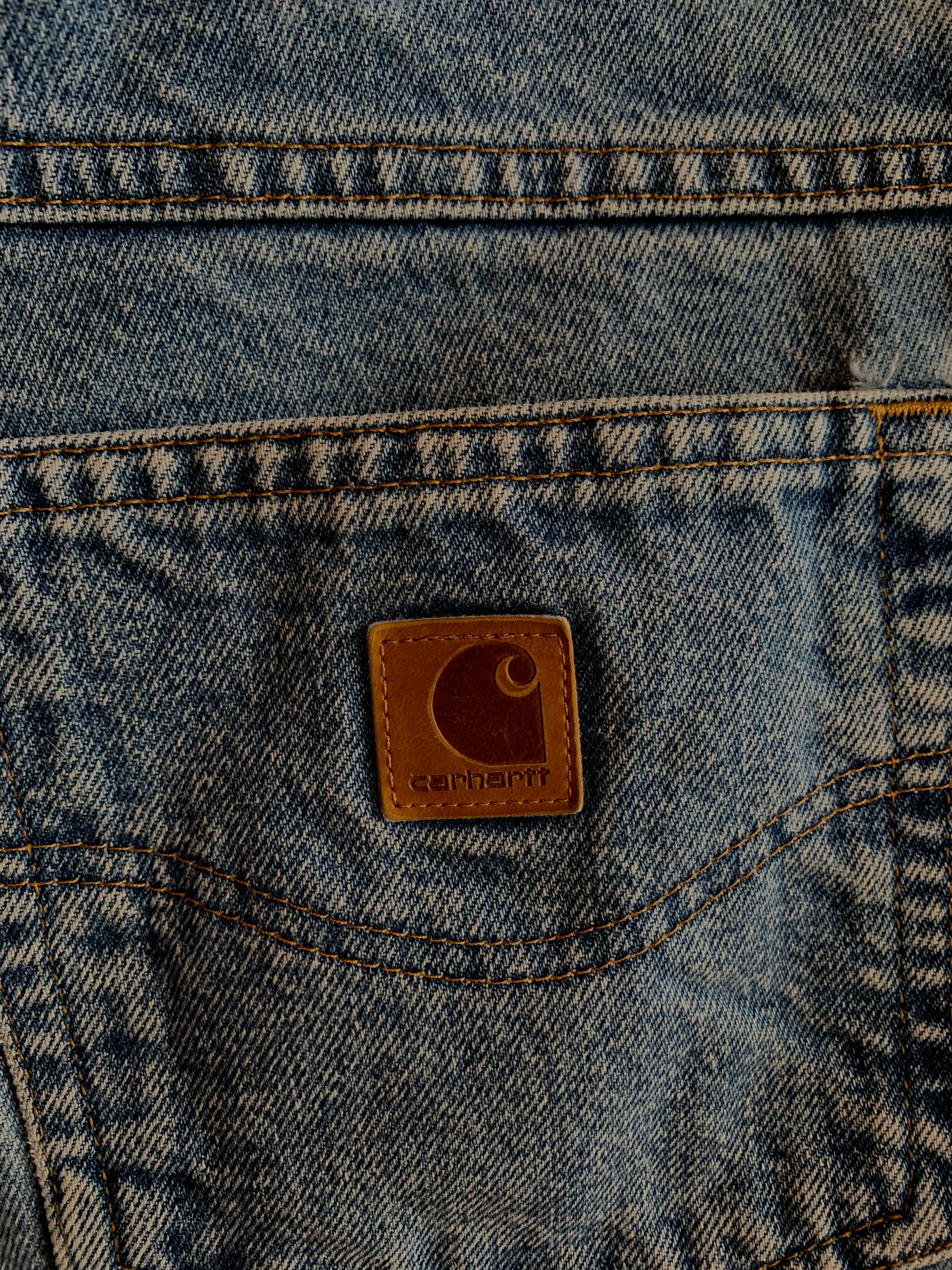 Carhartt Flannel-Lined Denim Jeans