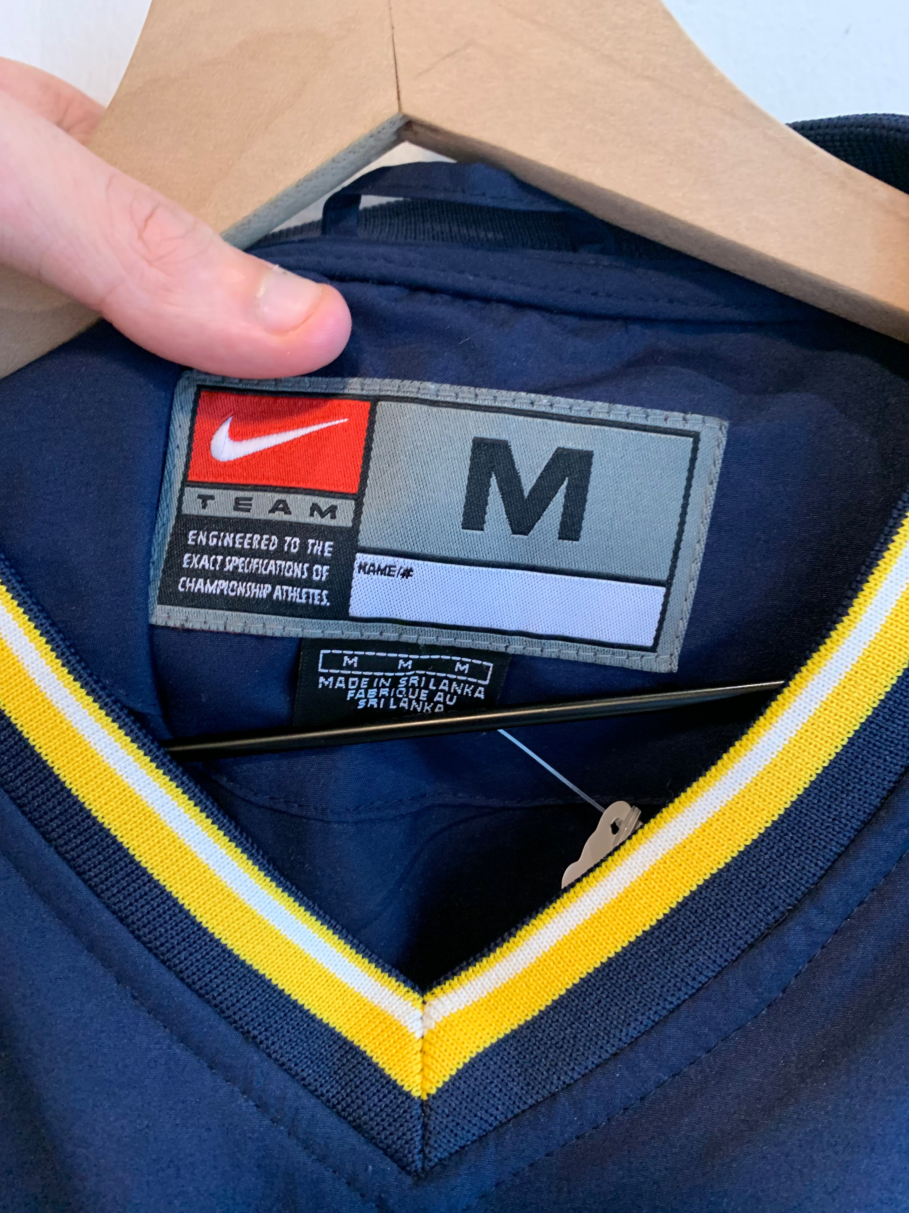 Vintage Nike Michigan Windbreaker