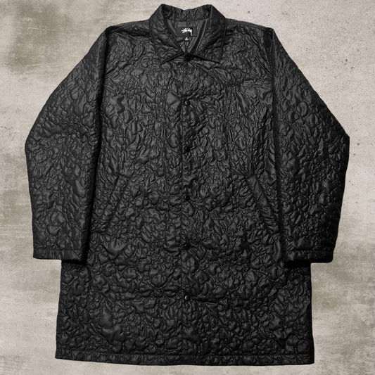 Stussy Ritters Long Quilted button Up