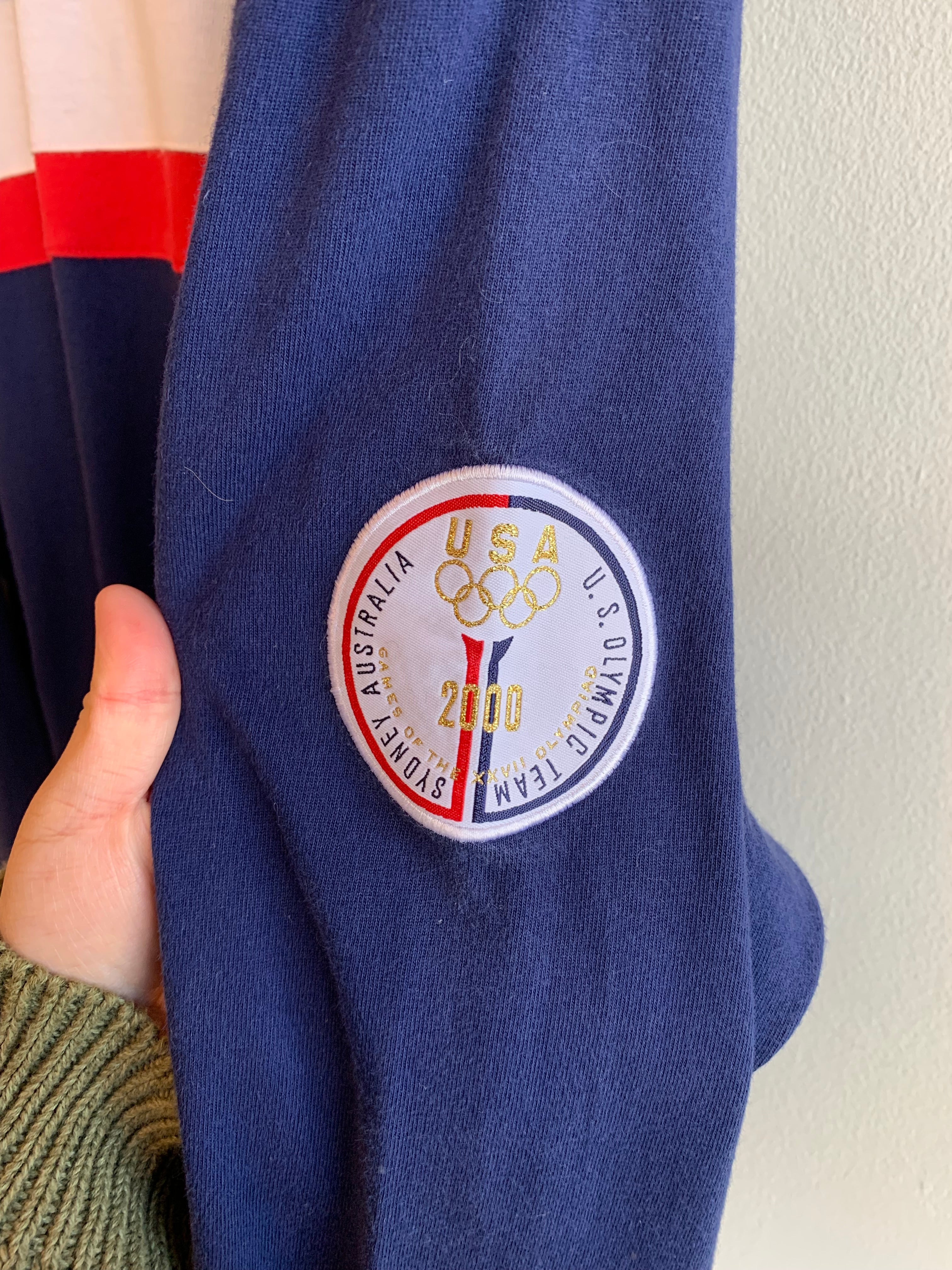 2000 Adidas USA Olympics Team Long Sleeve Shirt