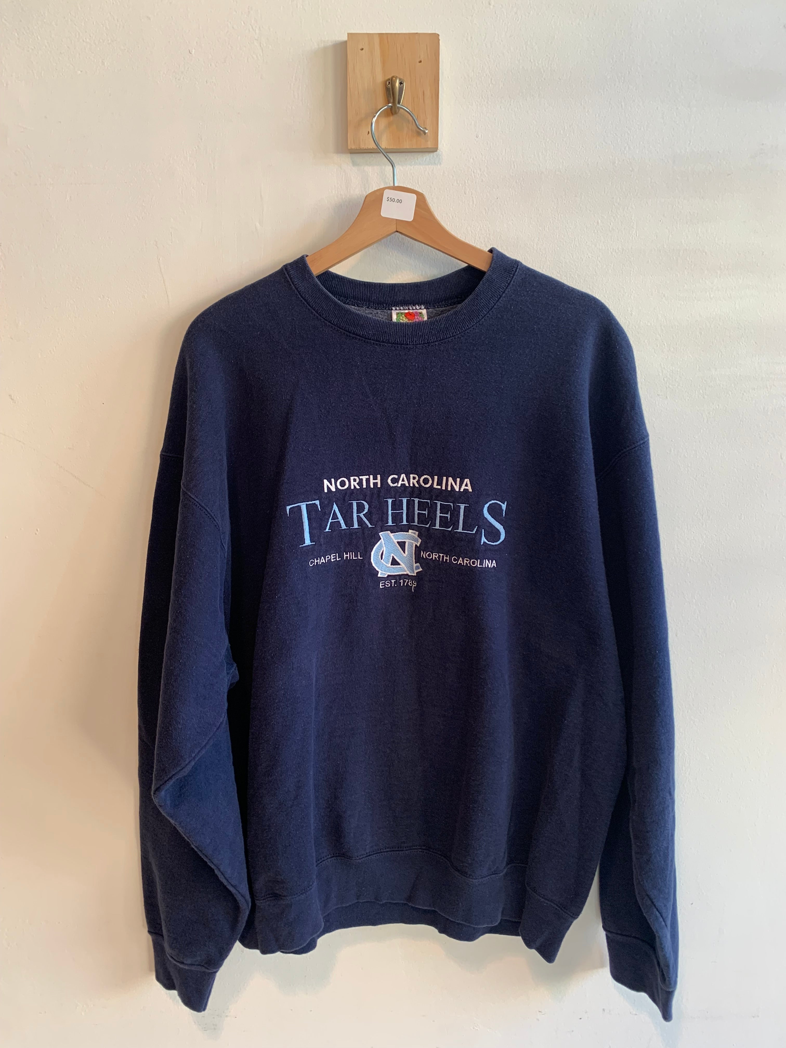 Vintage North Carolina Tar Heels Crewneck