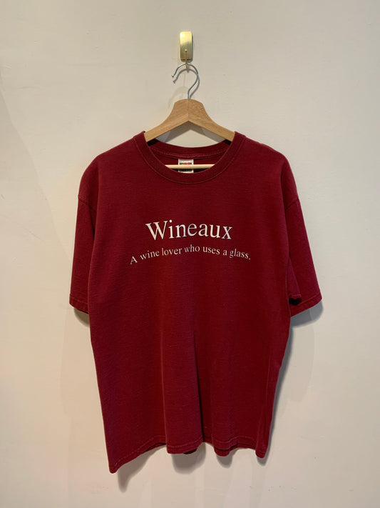 Vintage Wine Glass Tee