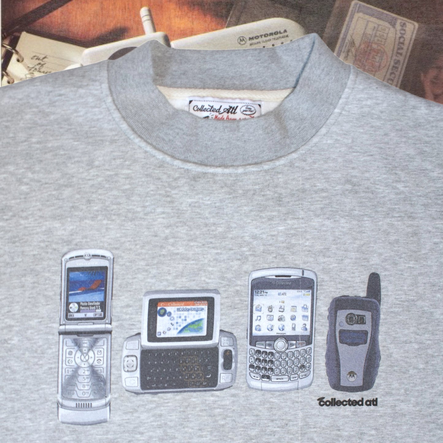 Collected Cellphone Crewneck