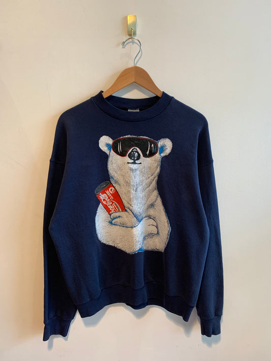 Vintage Coca Cola Bear Sweatshirt