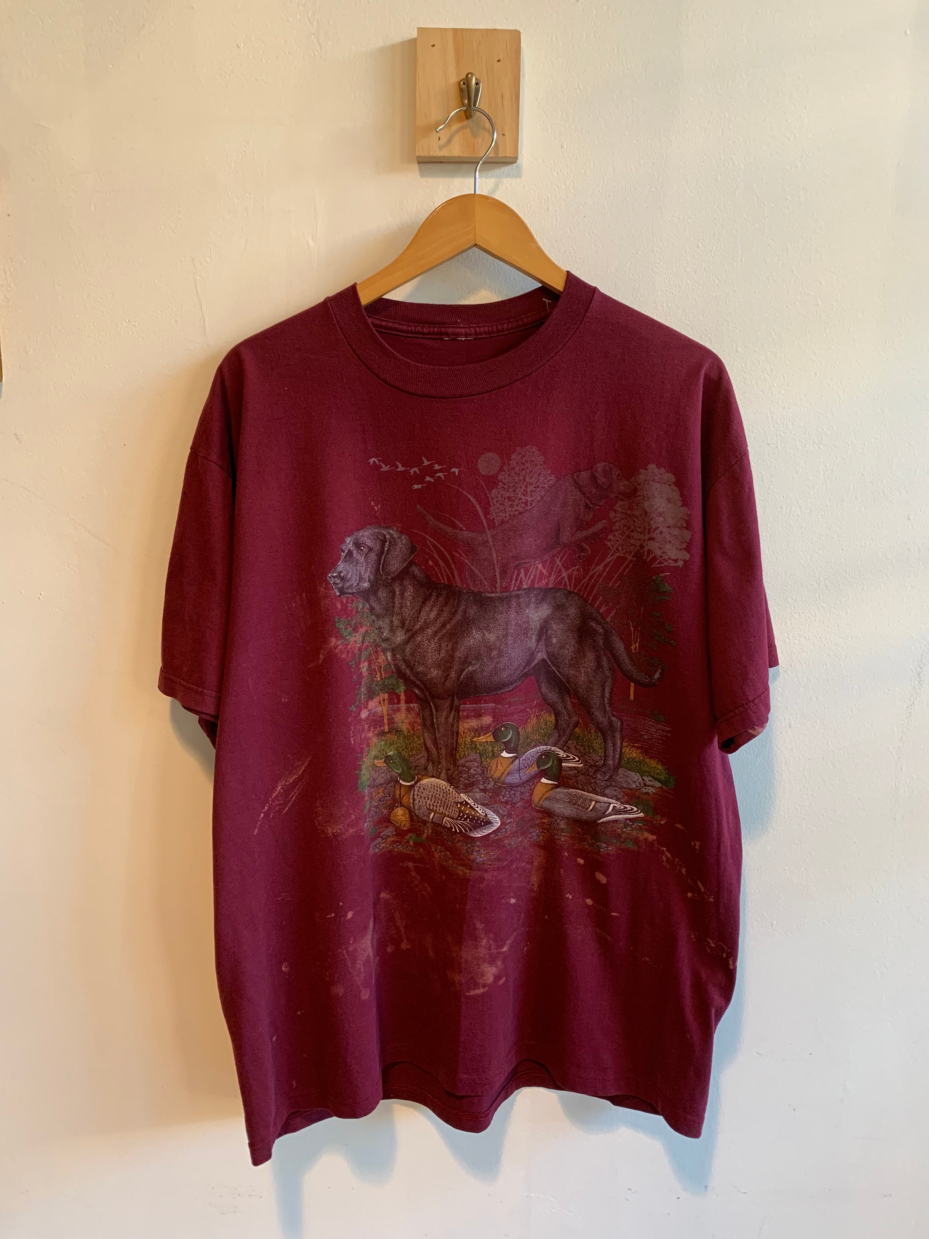 Vintage Labrador and Duck T-Shirt