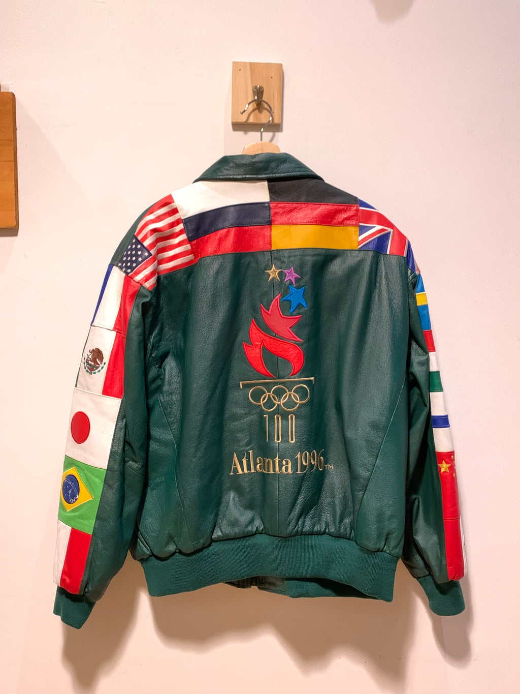 1996 Atlanta Olympics Leather Jacket