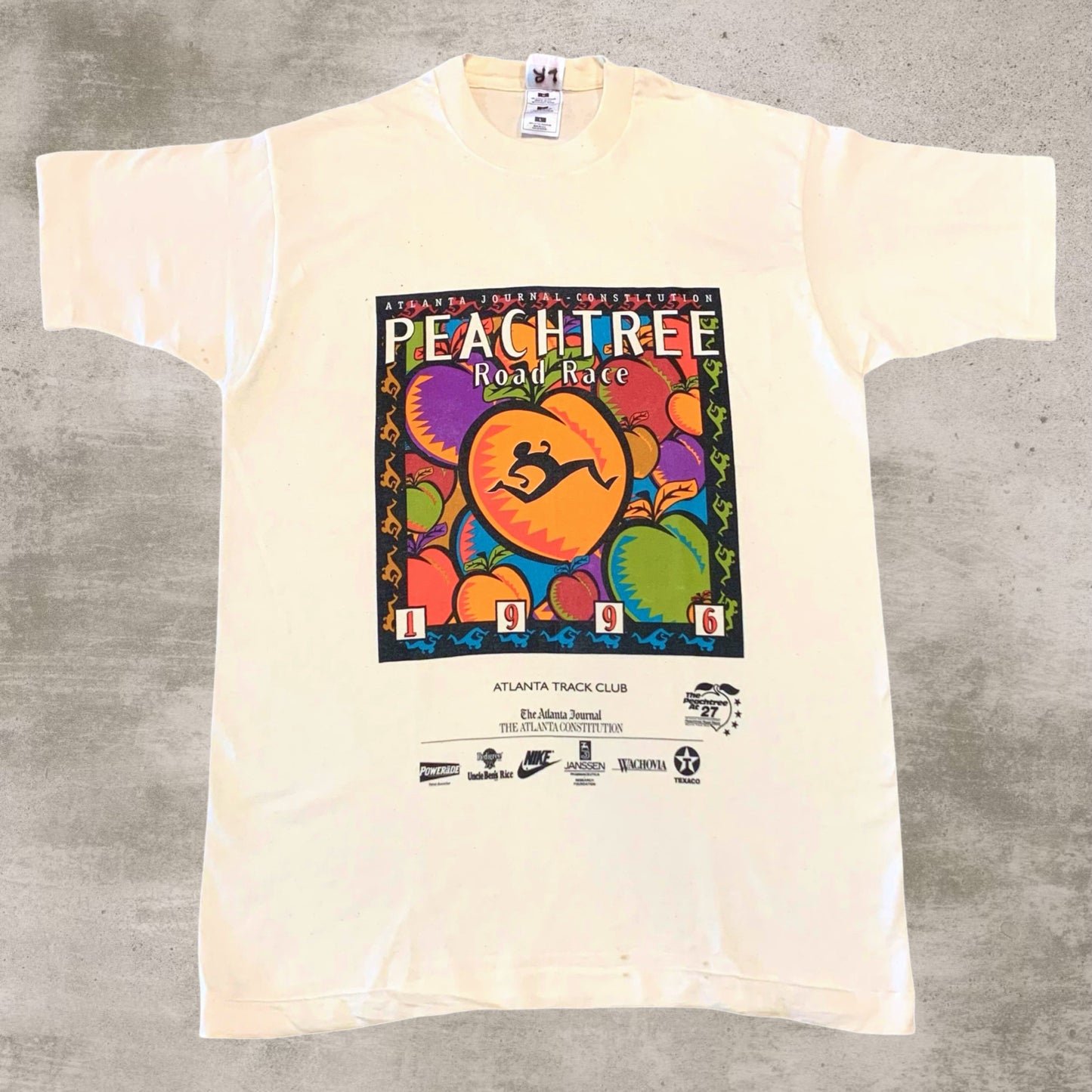 Vintage 1996 Peachtree Road Race Tee