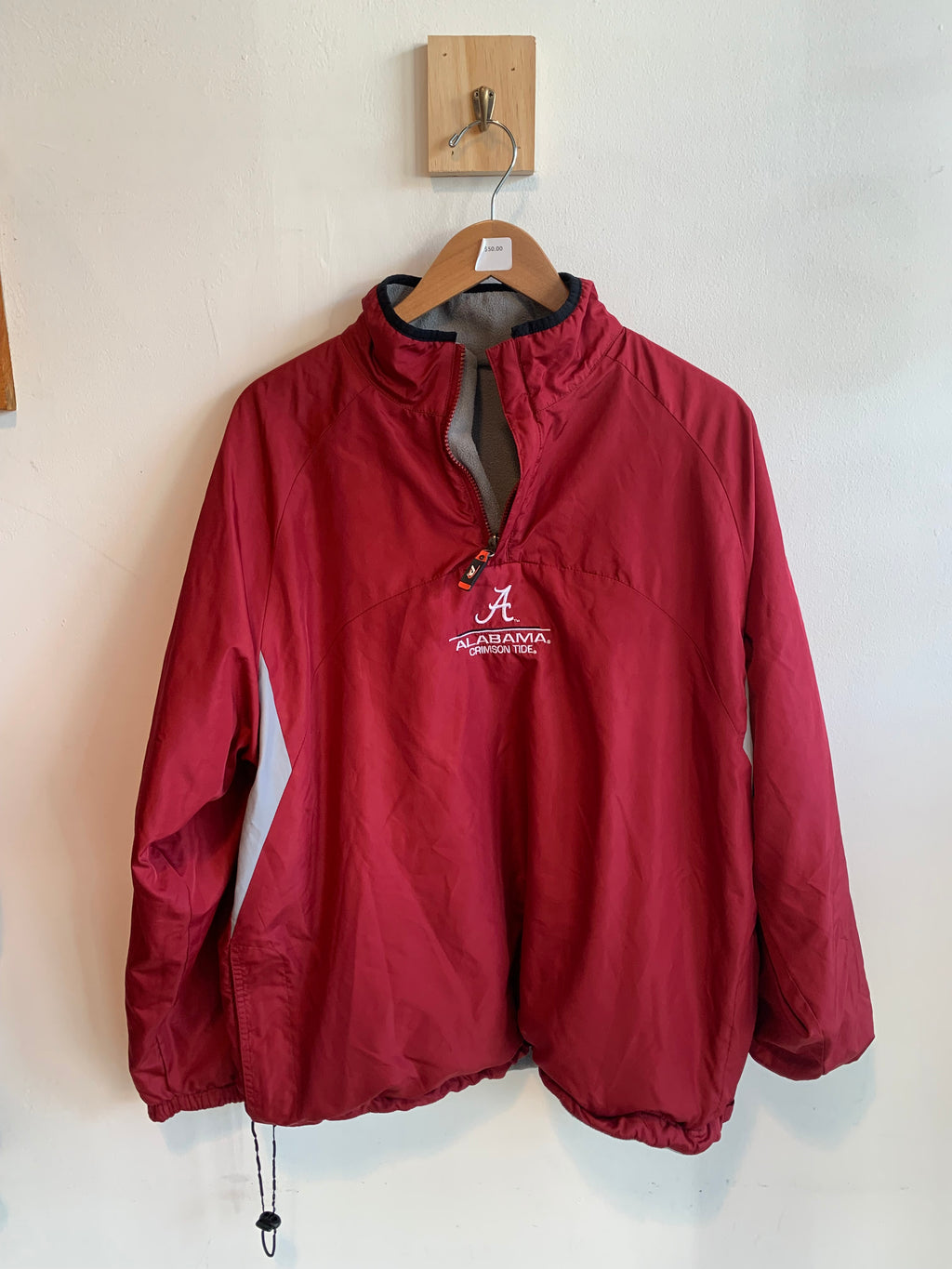 University of Alabama Reversible Quarter Zip