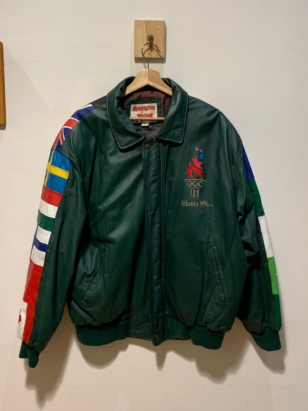 1996 Atlanta Olympics Leather Jacket