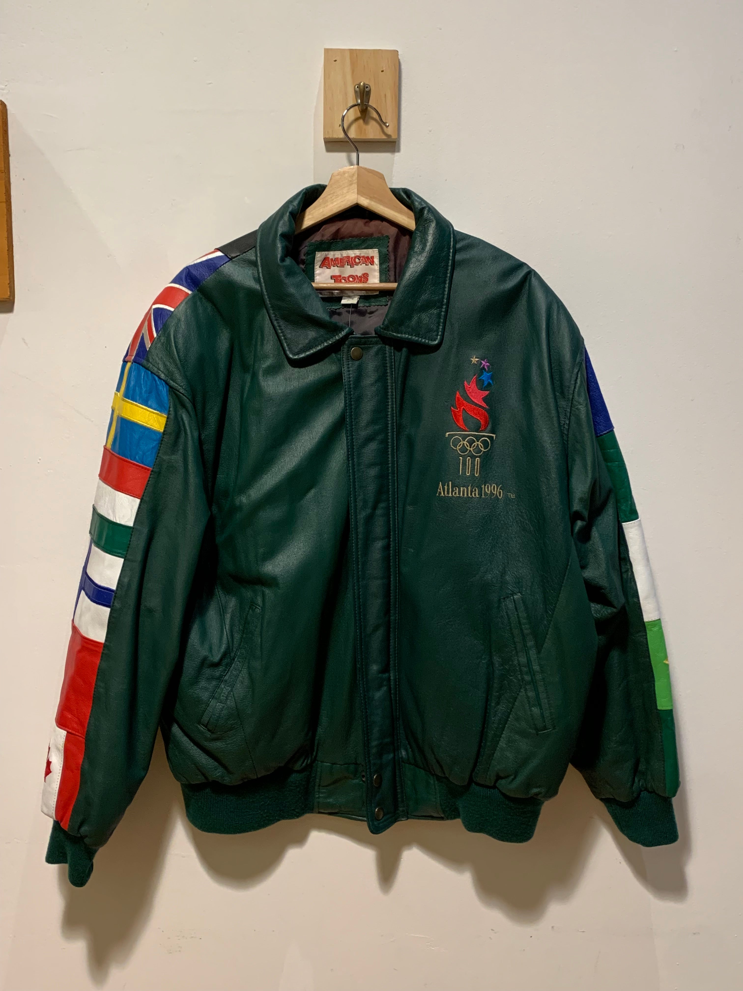 1996 Atlanta Olympics Leather Jacket