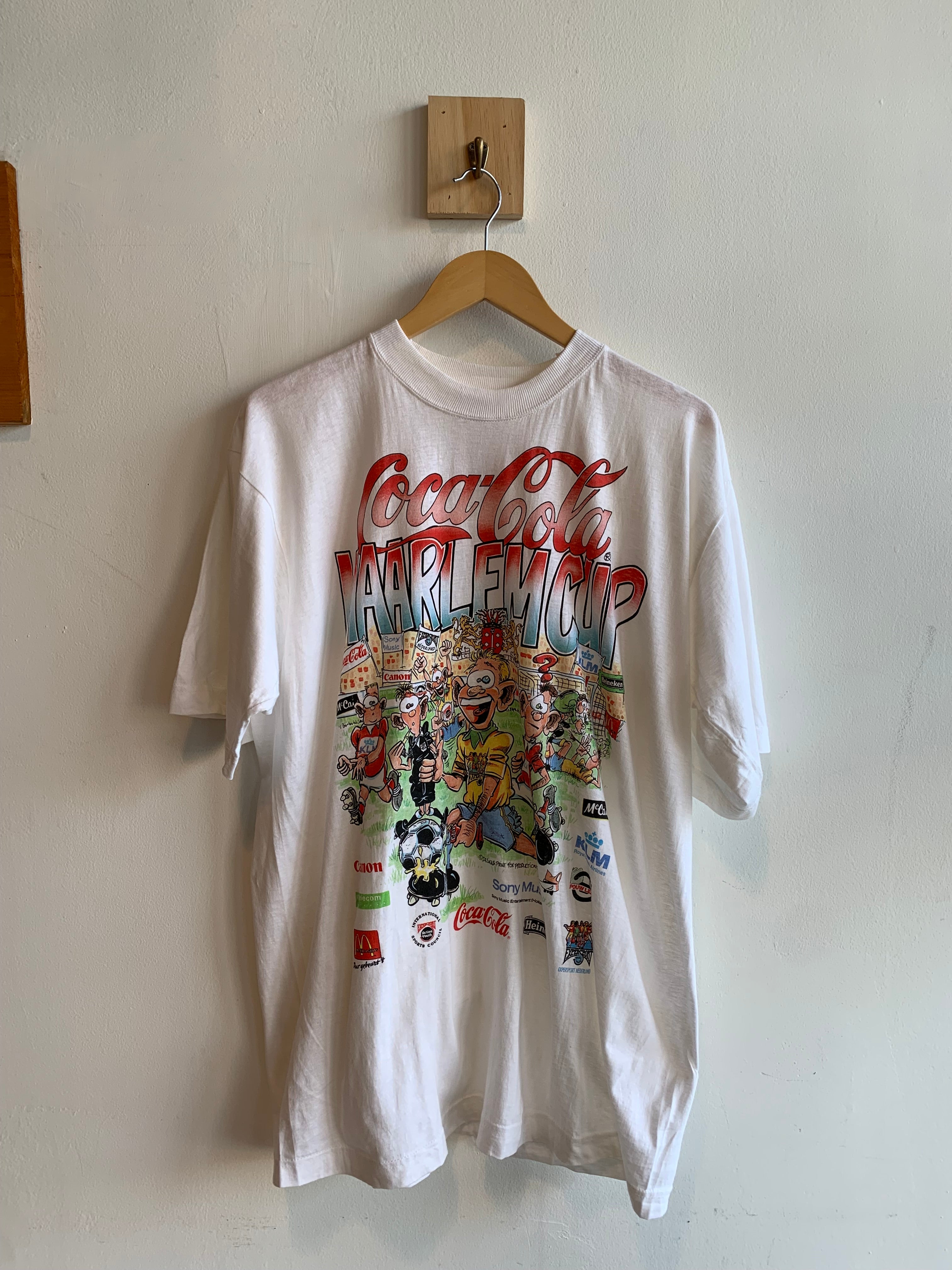 Vintage Coca-Cola 'Haarlem Cup' T-Shirt