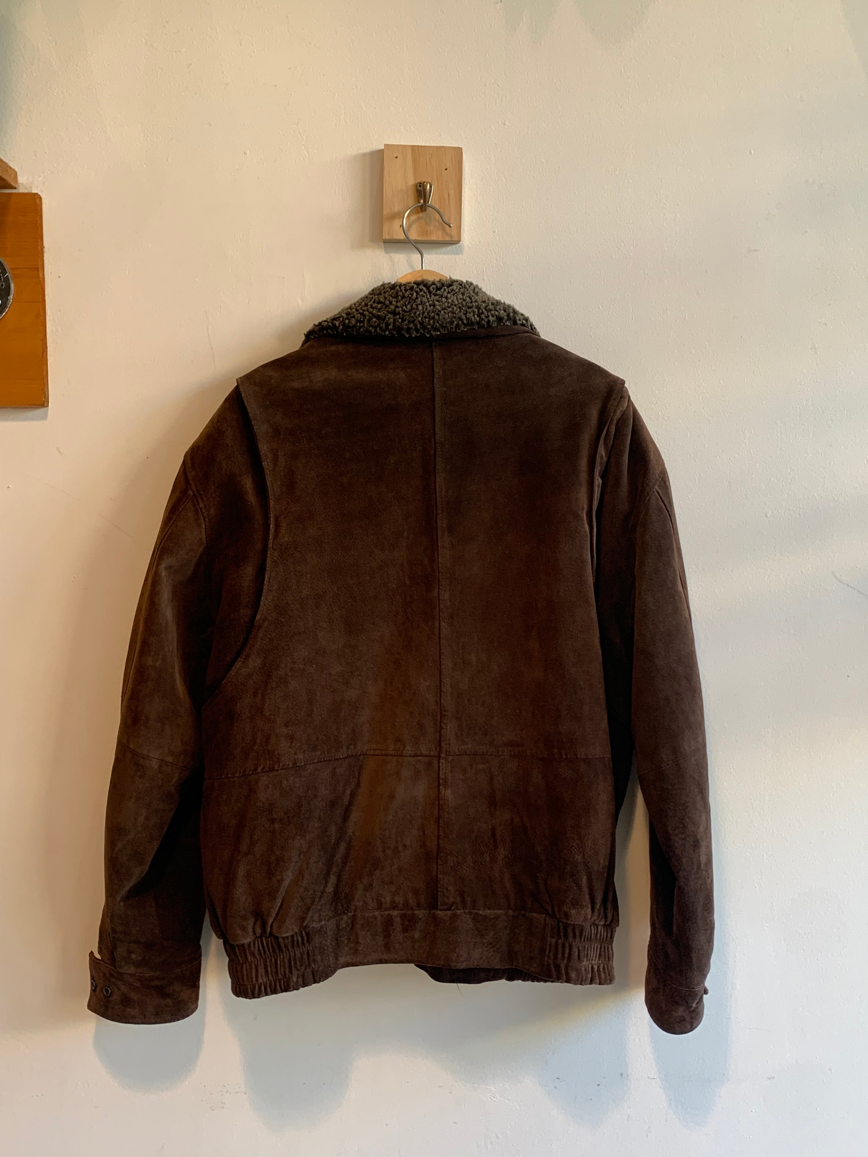 Vintage J. Riggings Leather Bomber Jacket