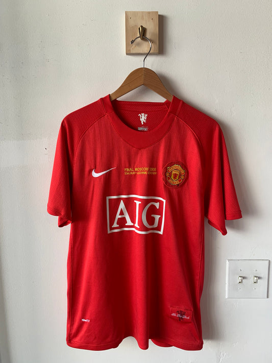 2008 Manchester United Champions League Final Ronaldo Jersey