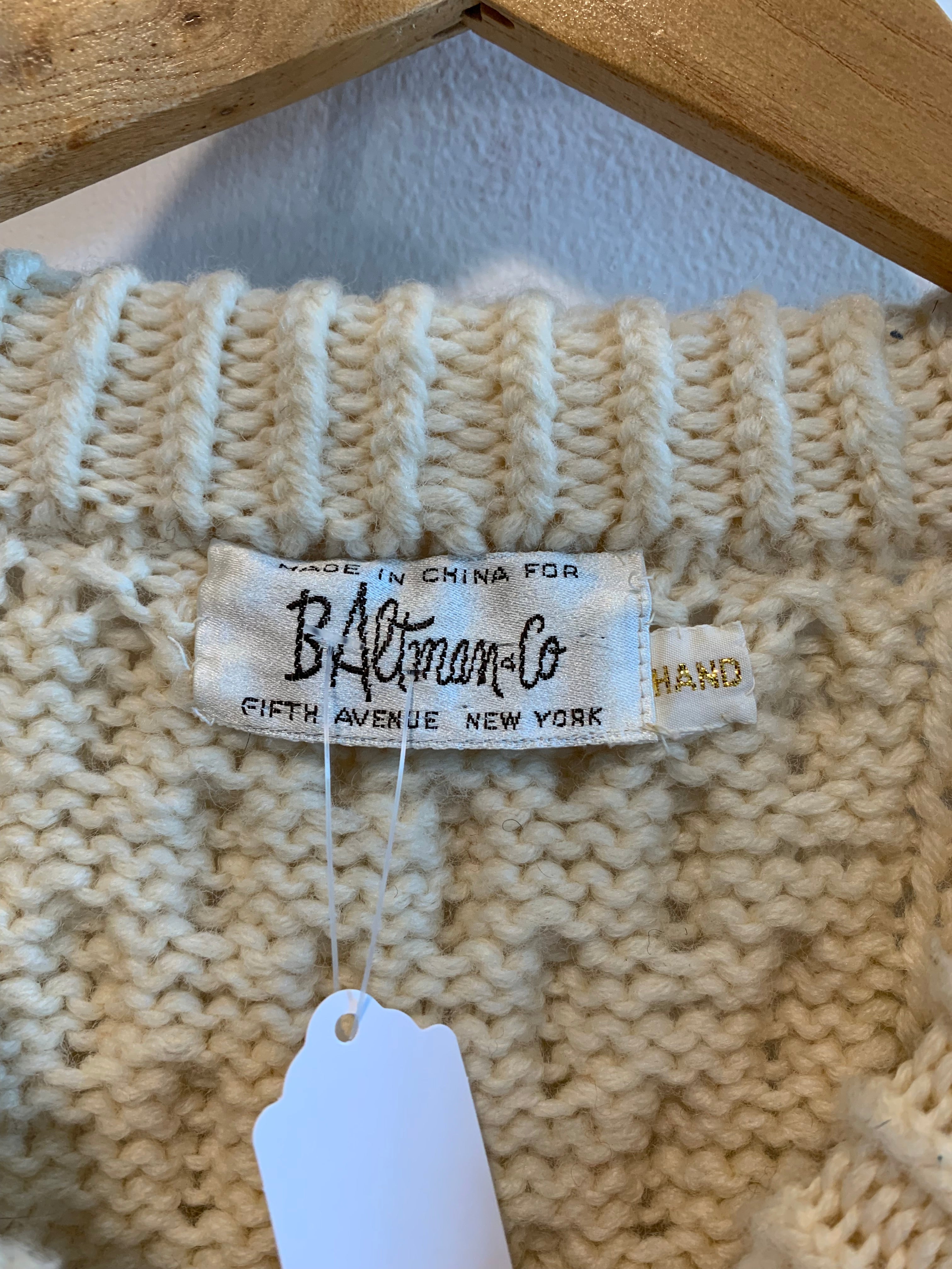 Vintage B. Altman & Co Sweater