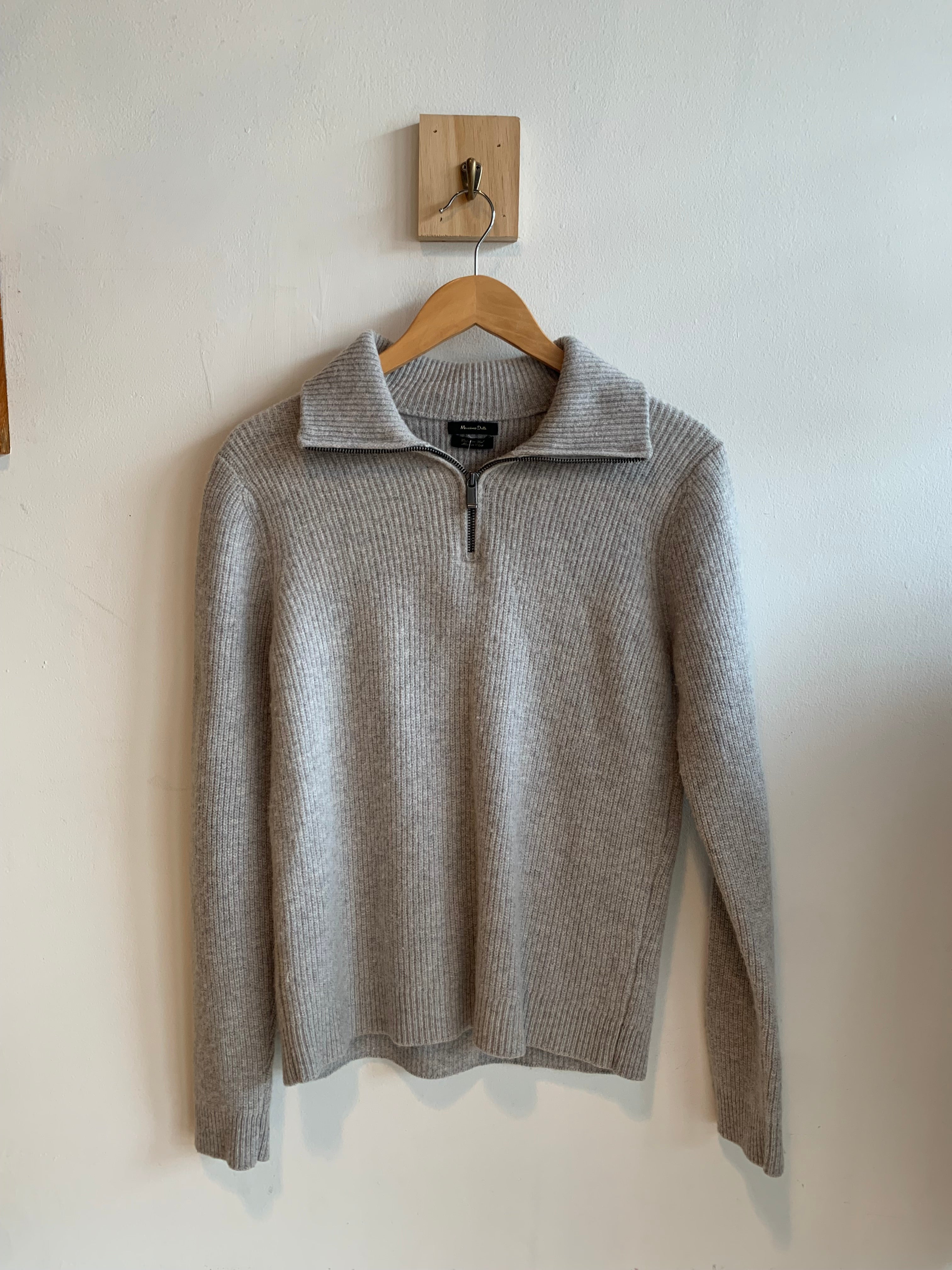 Massimo Dutti Half-Zip Sweater
