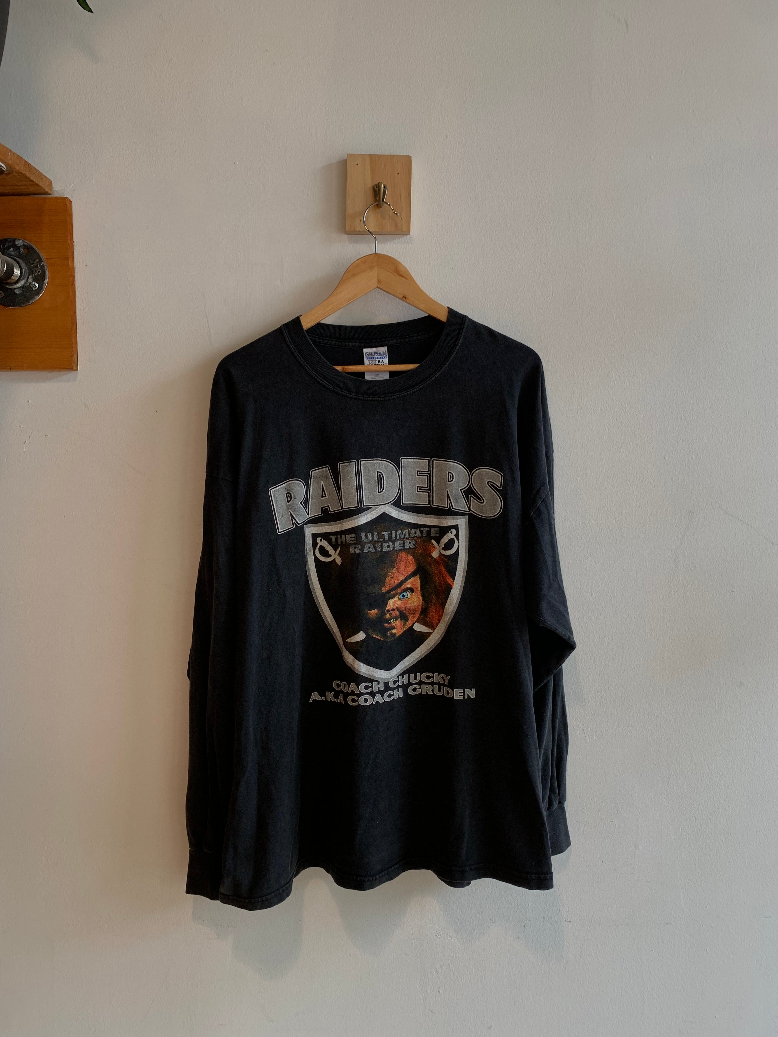 Vintage Las Vegas Raiders X Chucky Long Sleeve T-Shirt