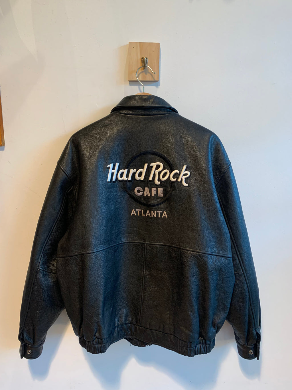 Vintage Hard Rock Leather Jacket