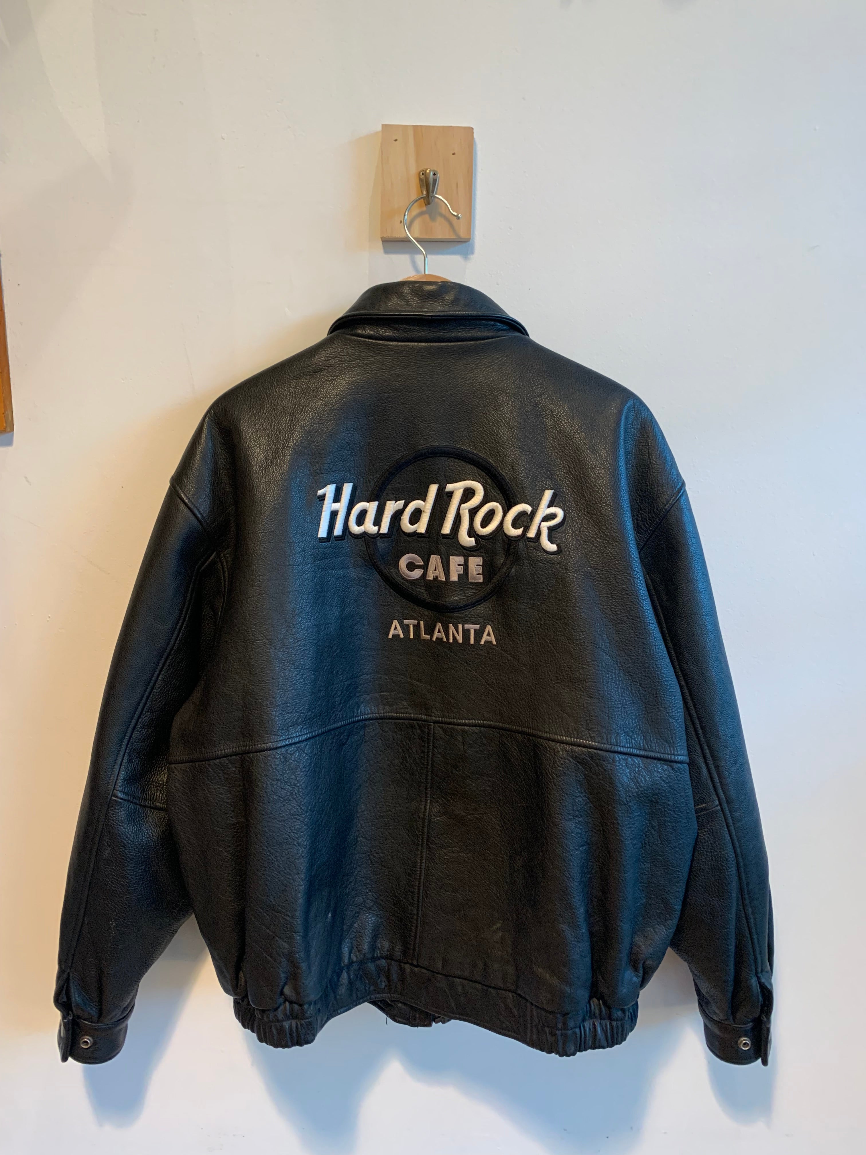Vintage Hard Rock Leather Jacket