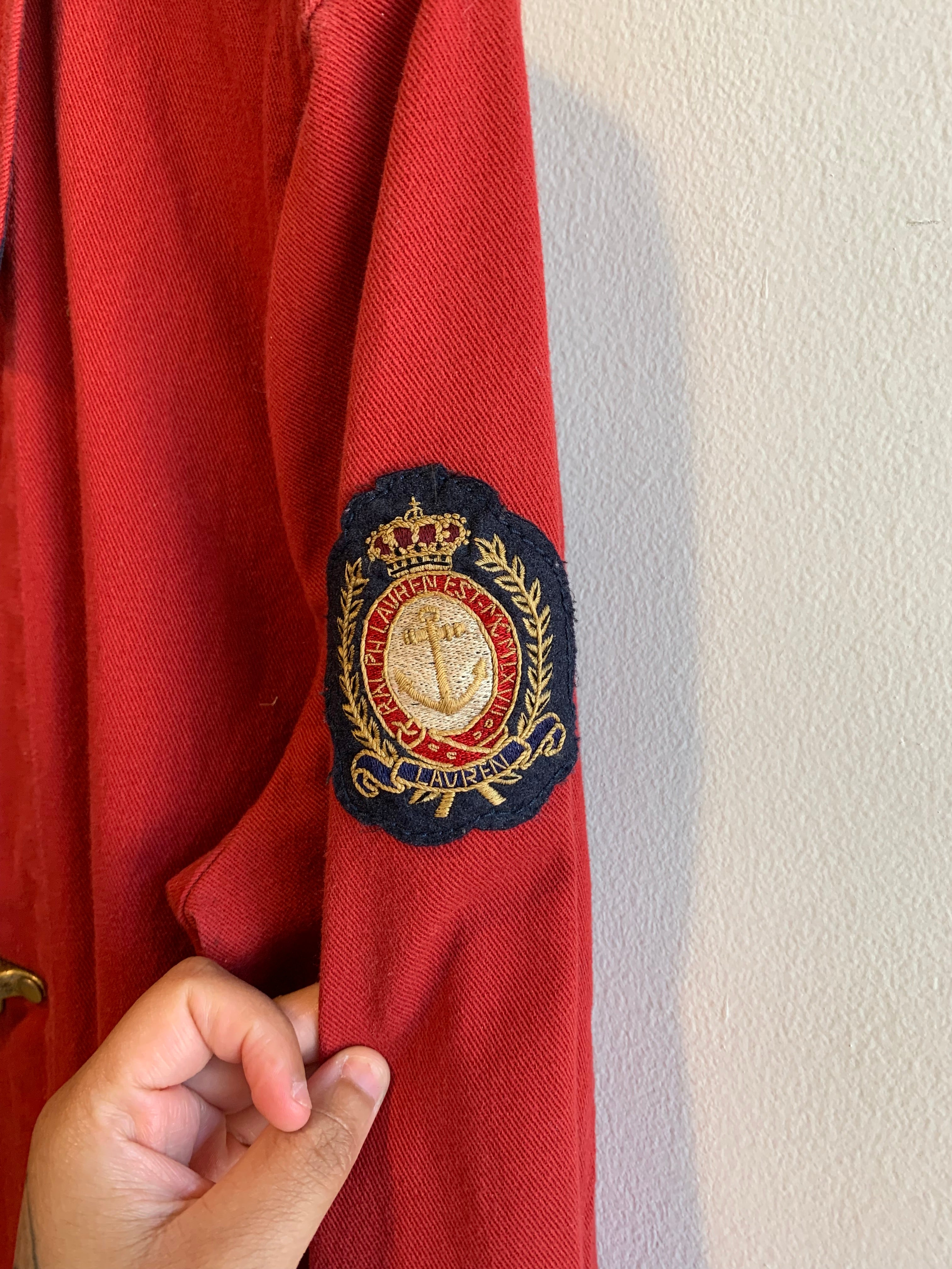 Vintage Lauren Jeans Company Fireman-Style Jacket