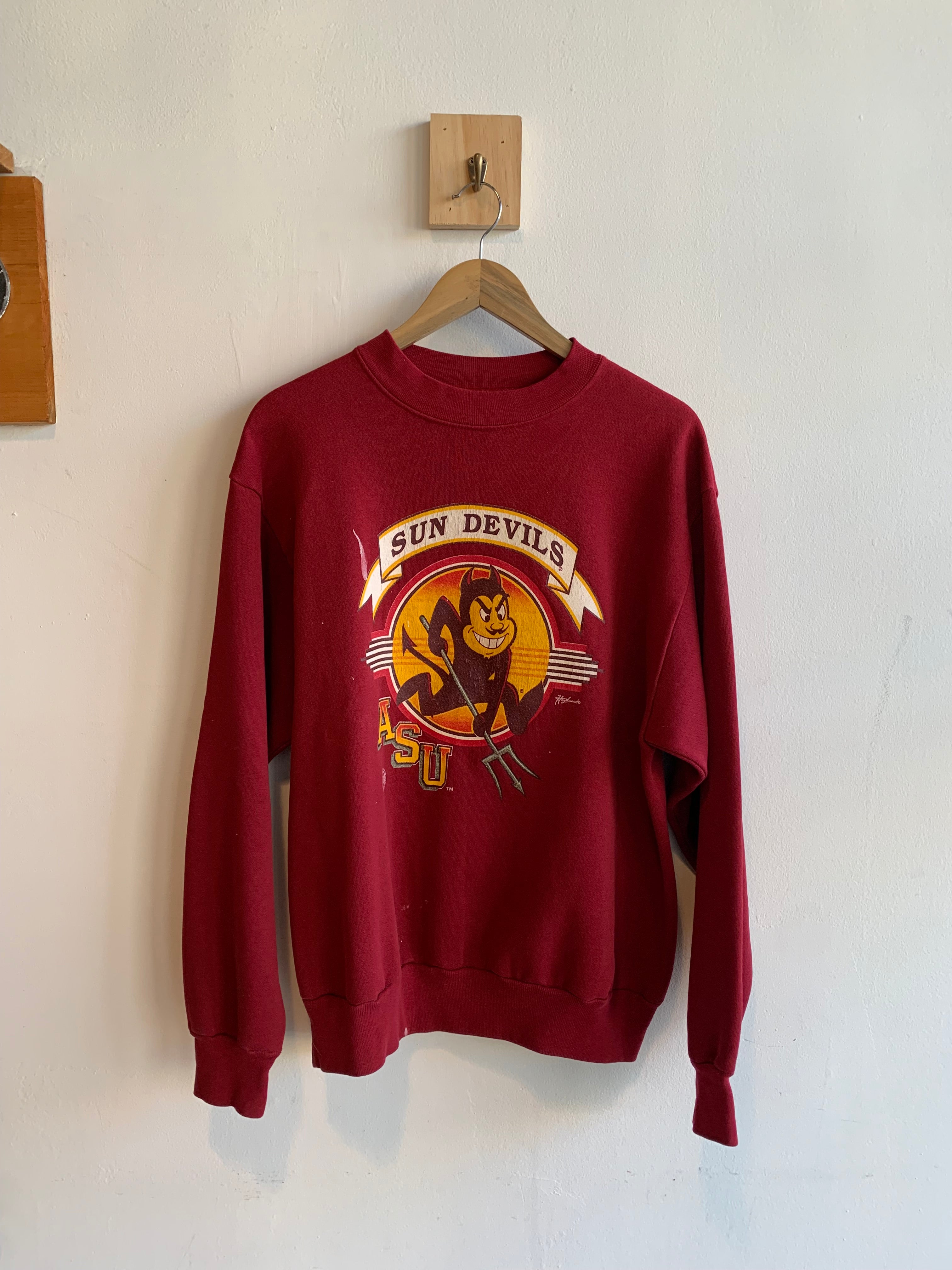 1990s Arizona State University Sun Devils Crewneck Sweatshirt