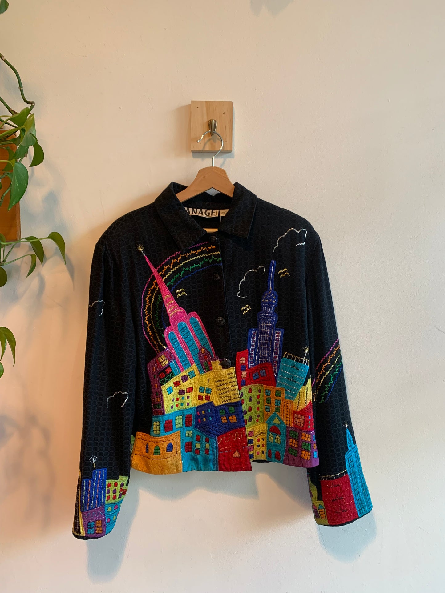 Embroidered NYC Jacket