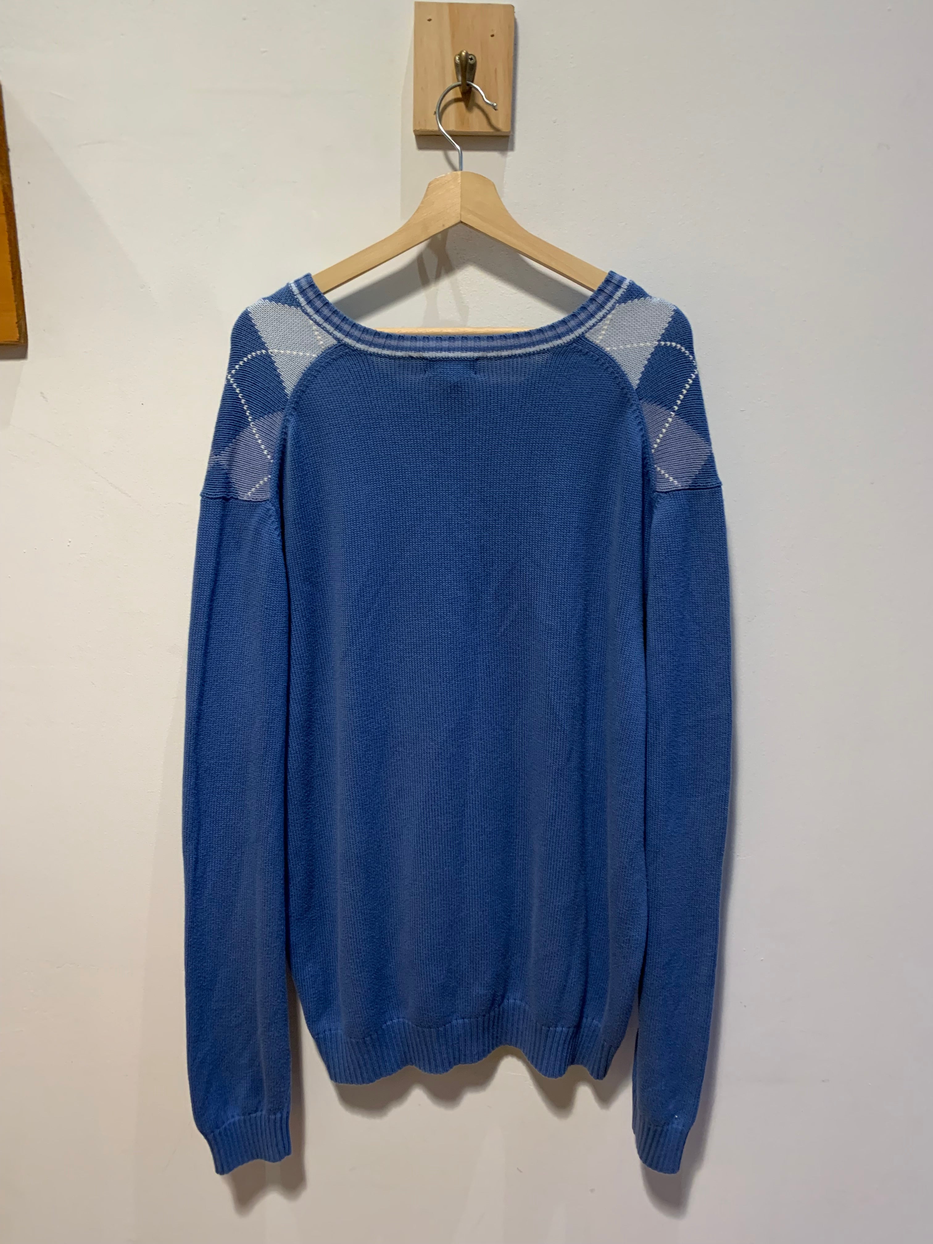 “346” Checkered Sweater