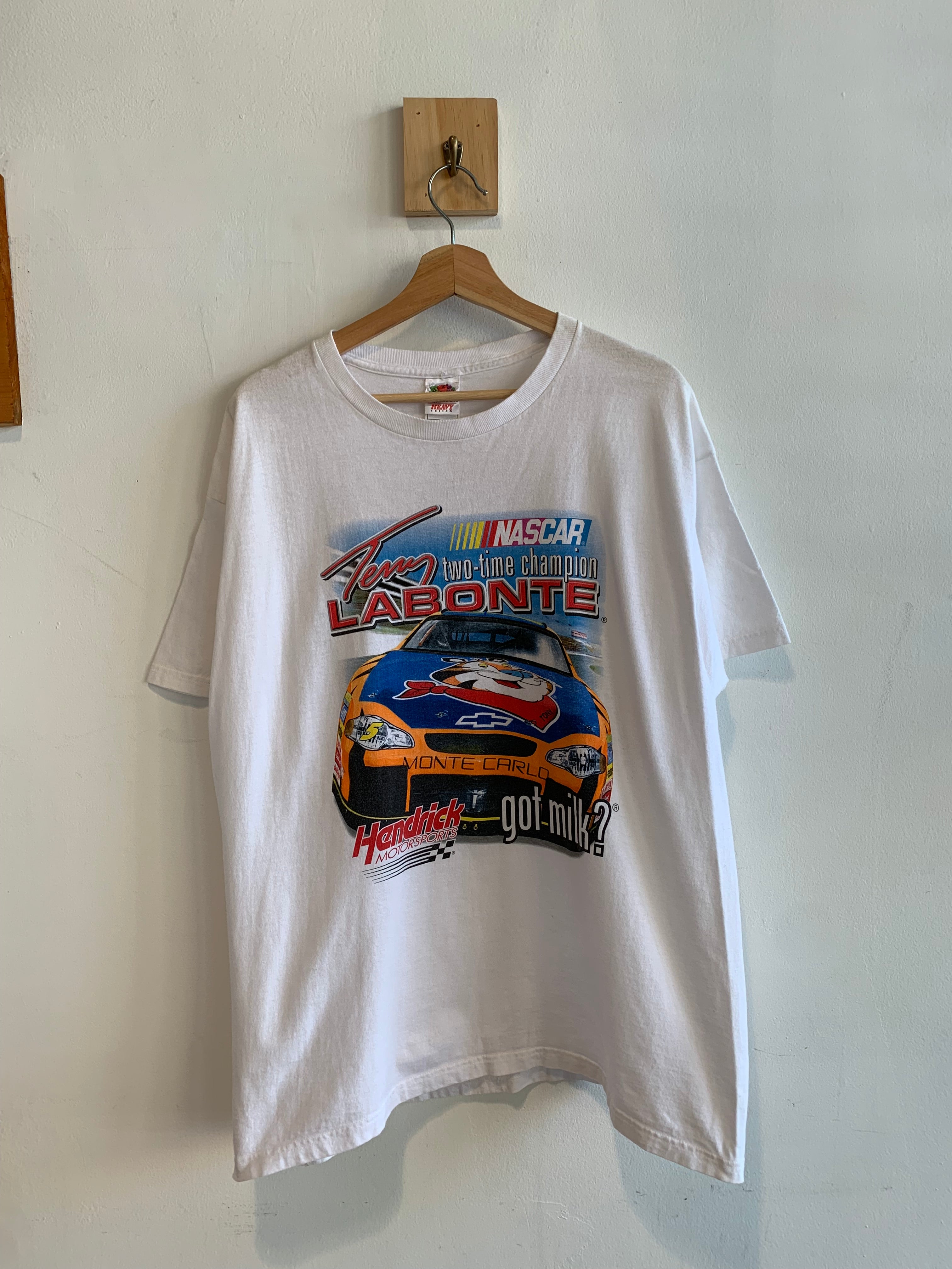 Vintage Fruit of the Loom NASCAR Graphic T-Shirt