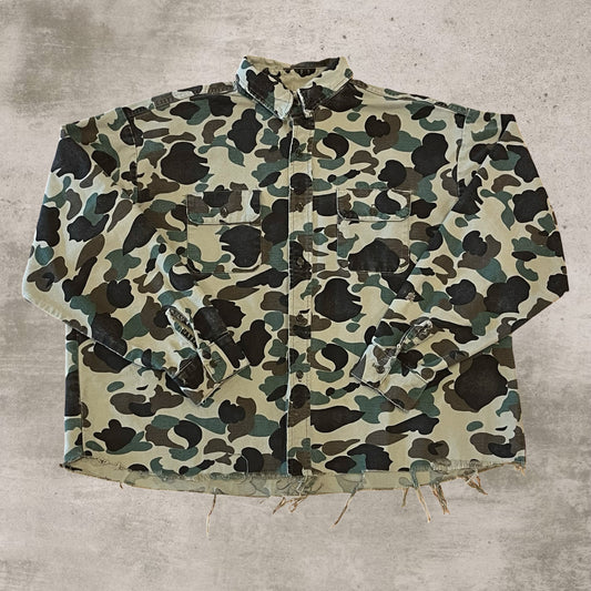 1980’s Camo Button Down