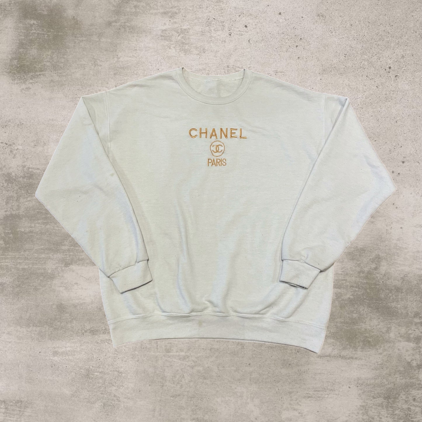 Vintage Chanel Boot Sweatshirt