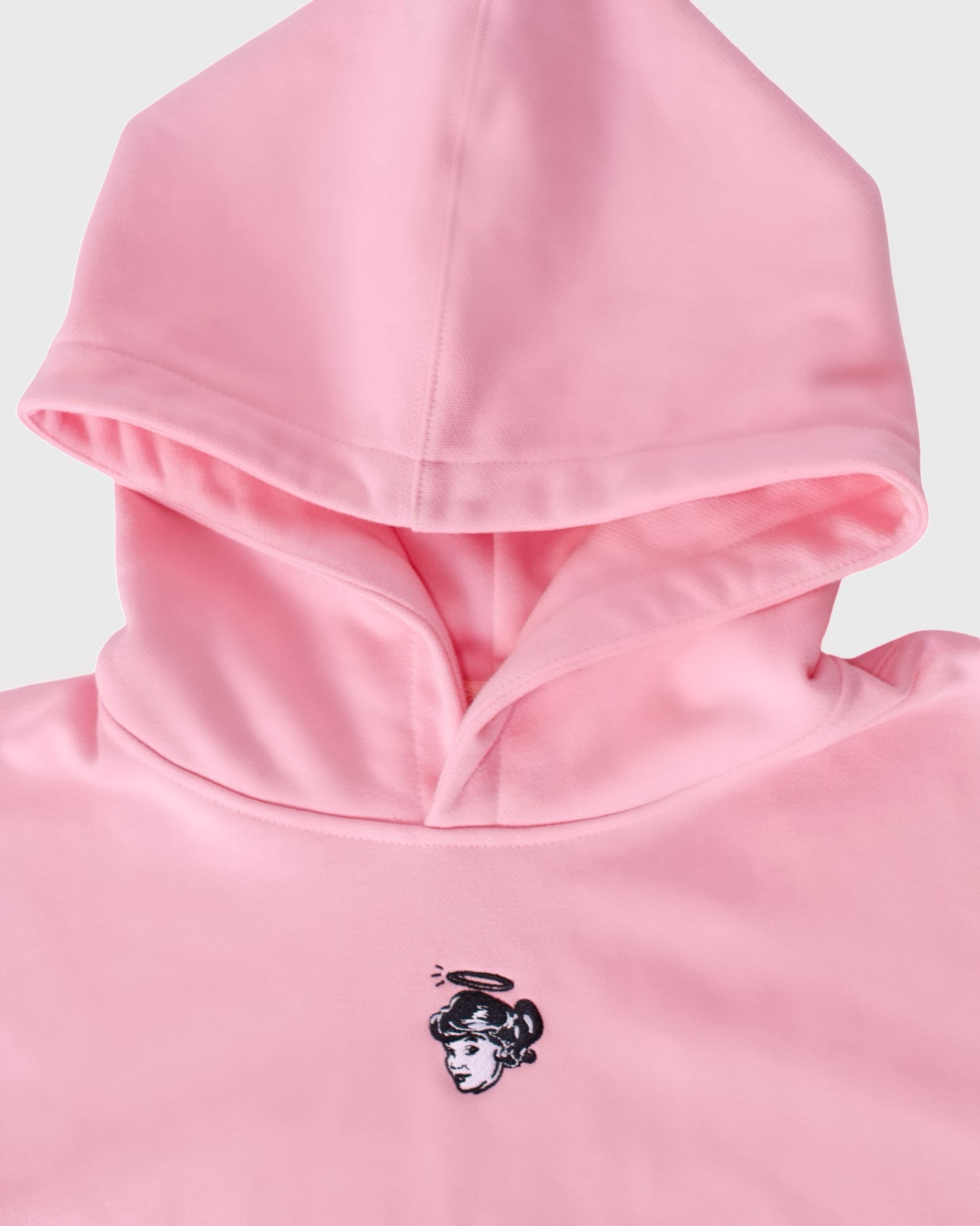 Pink Girl Head Hoodie