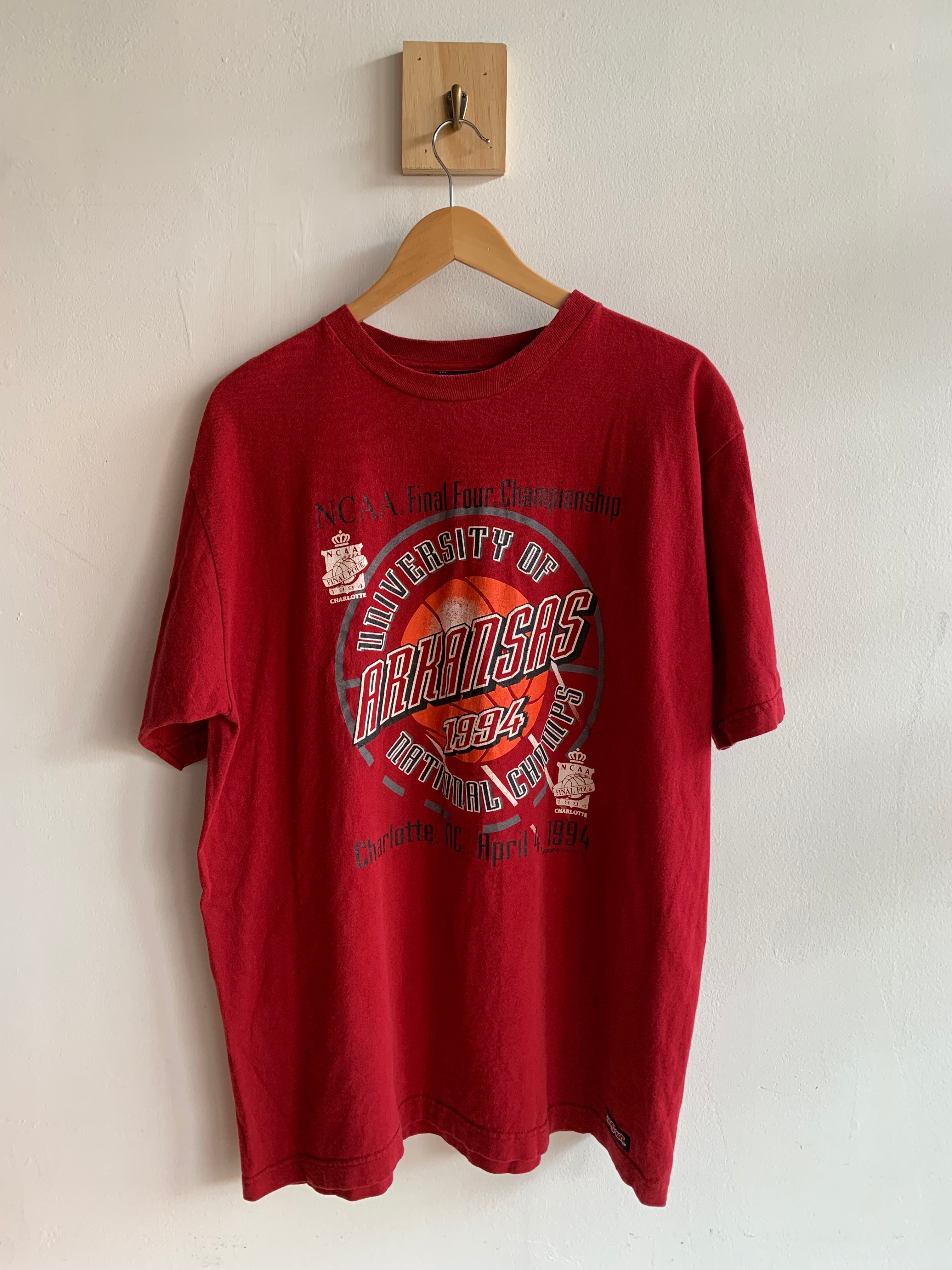 1994 Arkansas Razorbacks NCAA National Championship T-Shirt