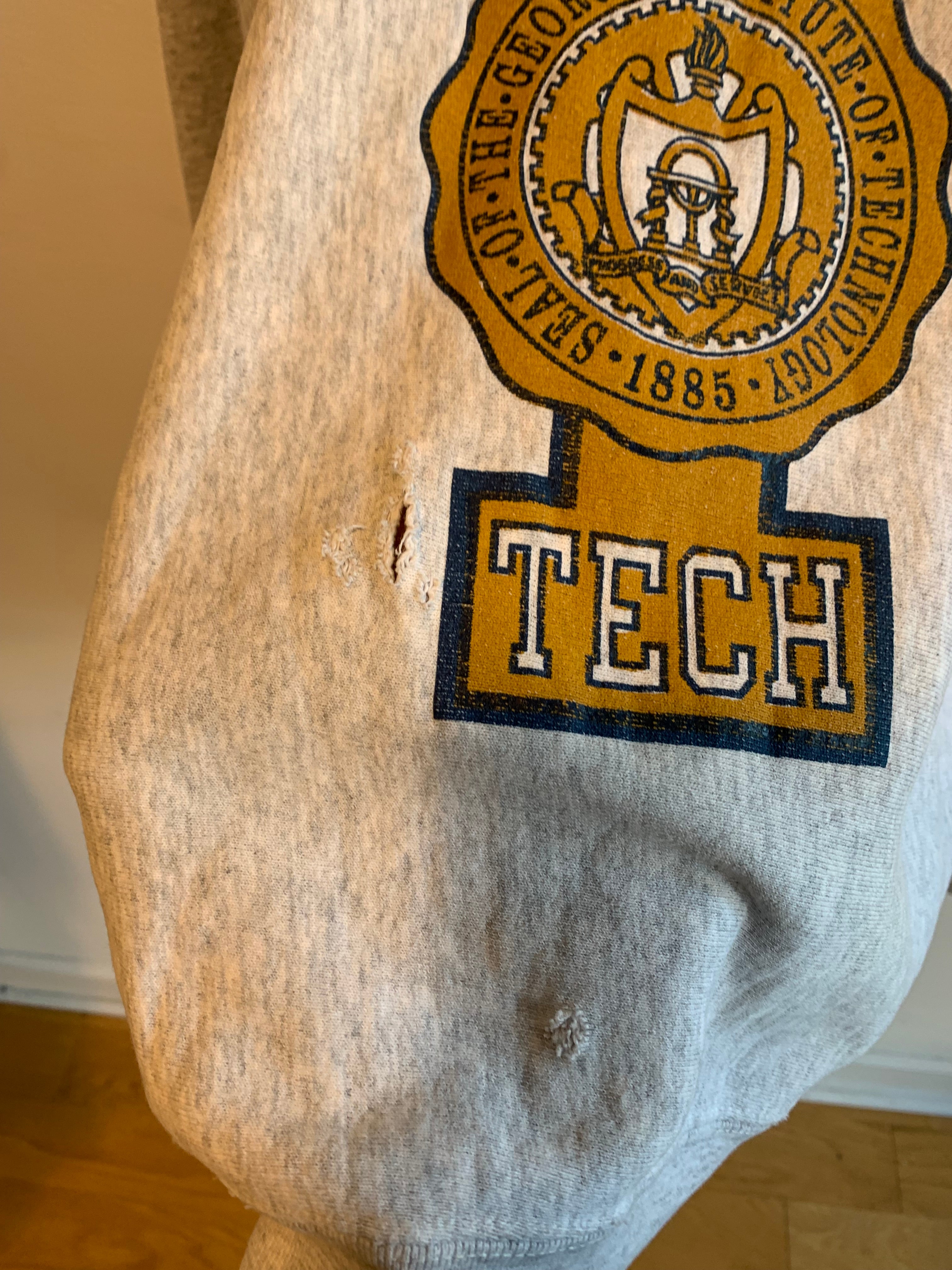 Vintage Georgia Tech Reverse Weave