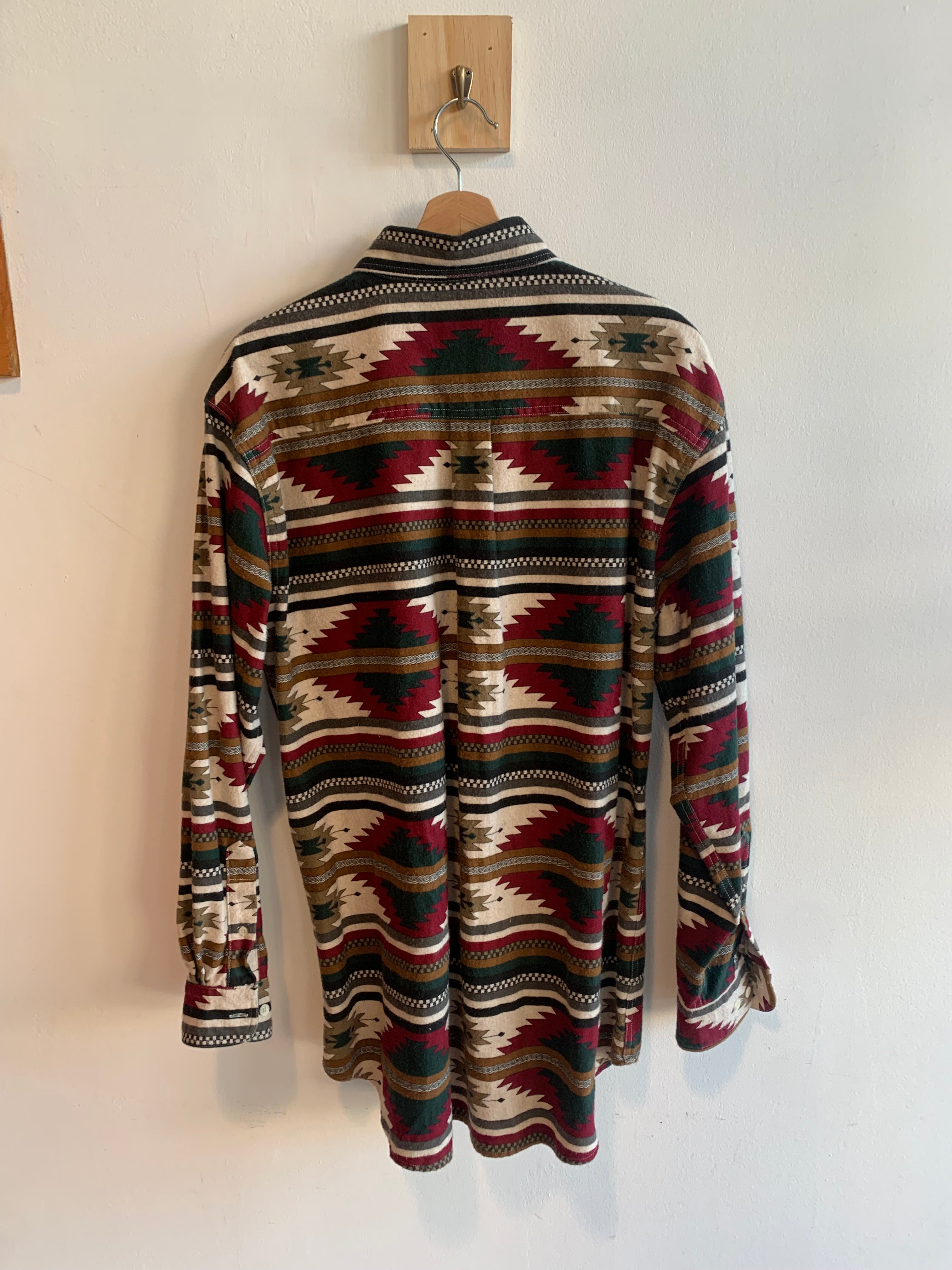 Vintage Aztec Woolrich Flannel