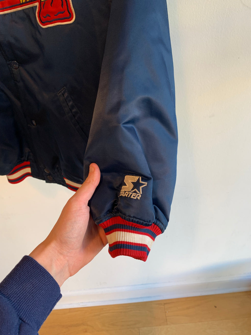 Vintage Braves Starter Jacket