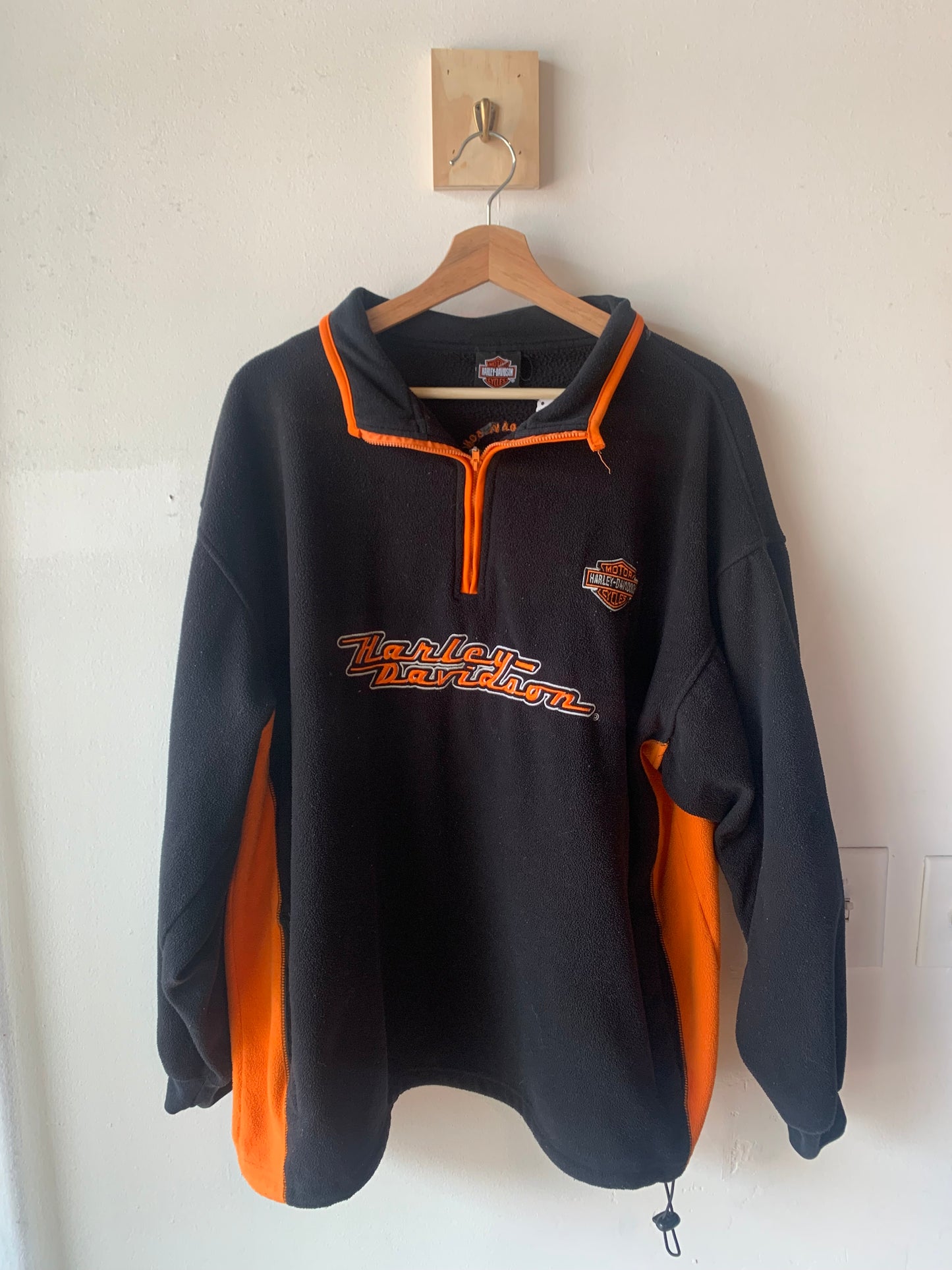 Vintage Harley Davidson Fleece Jacket