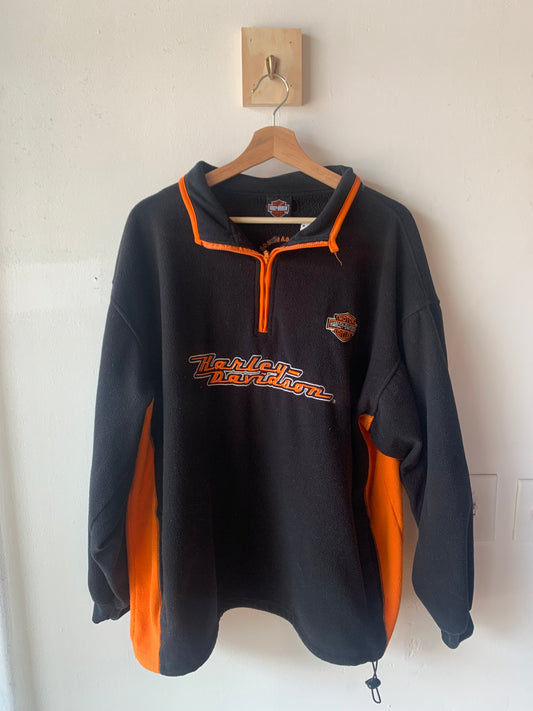 Vintage Harley Davidson Fleece Jacket