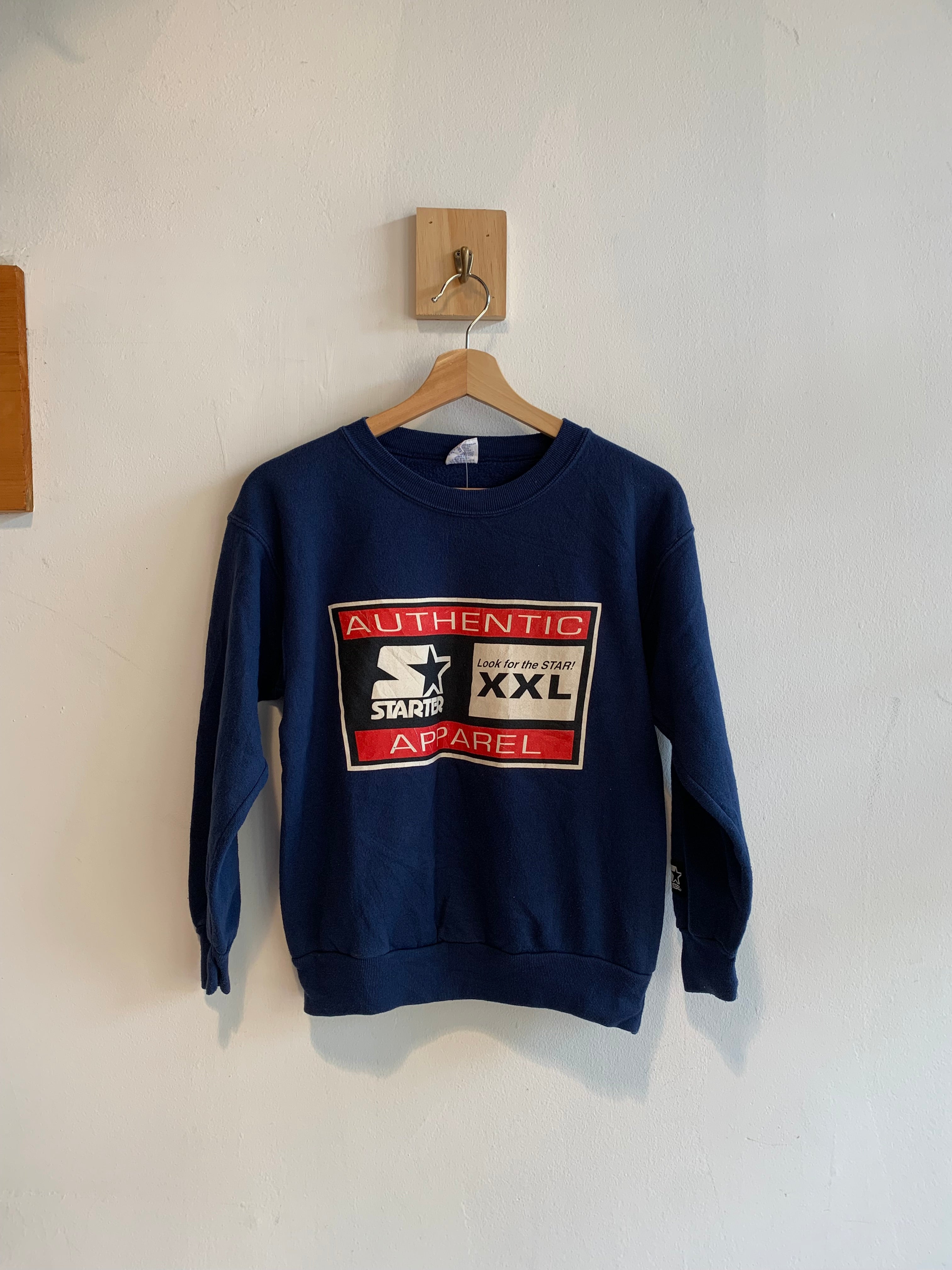 Youth Vintage Starter Crewneck Sweatshirt