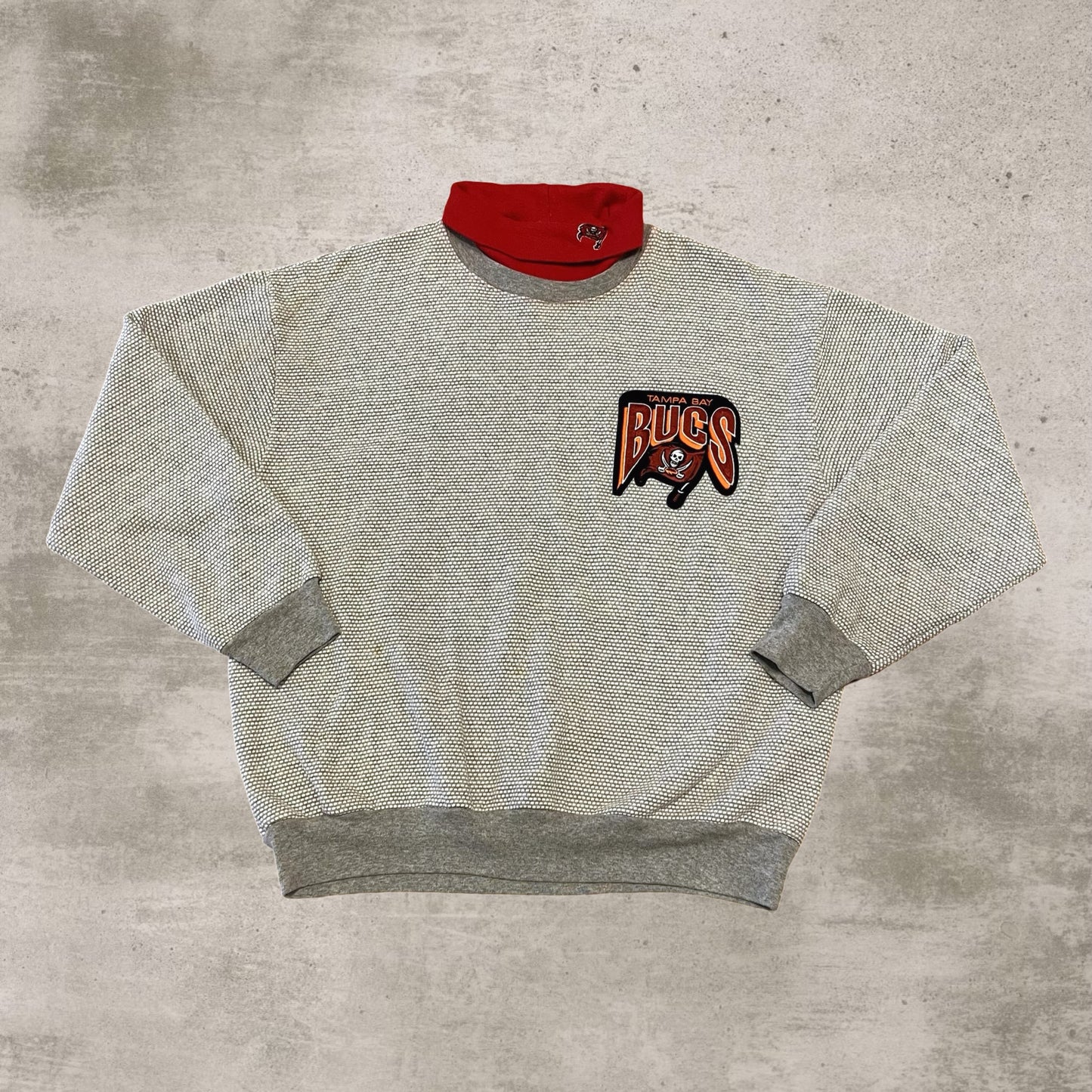 90’s Tampa Bay Bucs Turtle Neck Sweatshirt