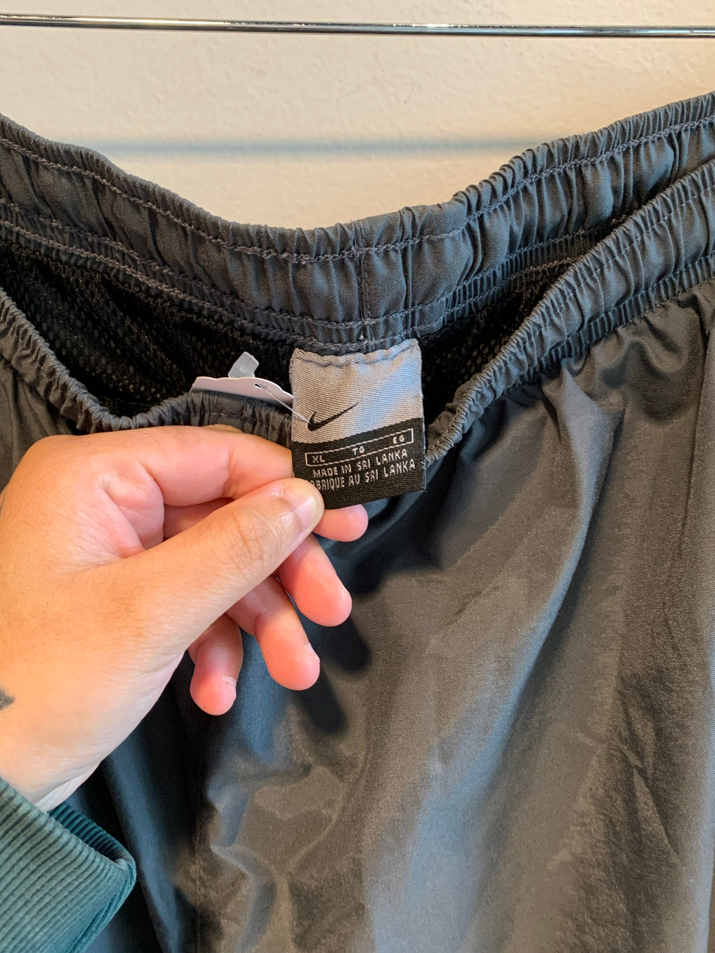 Vintage Grey Nike Track Pants